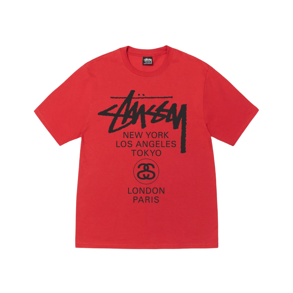 스투시 월드 투어 티셔츠 카옌 2025(Stussy World Tour T-Shirts Cayenne 2025)