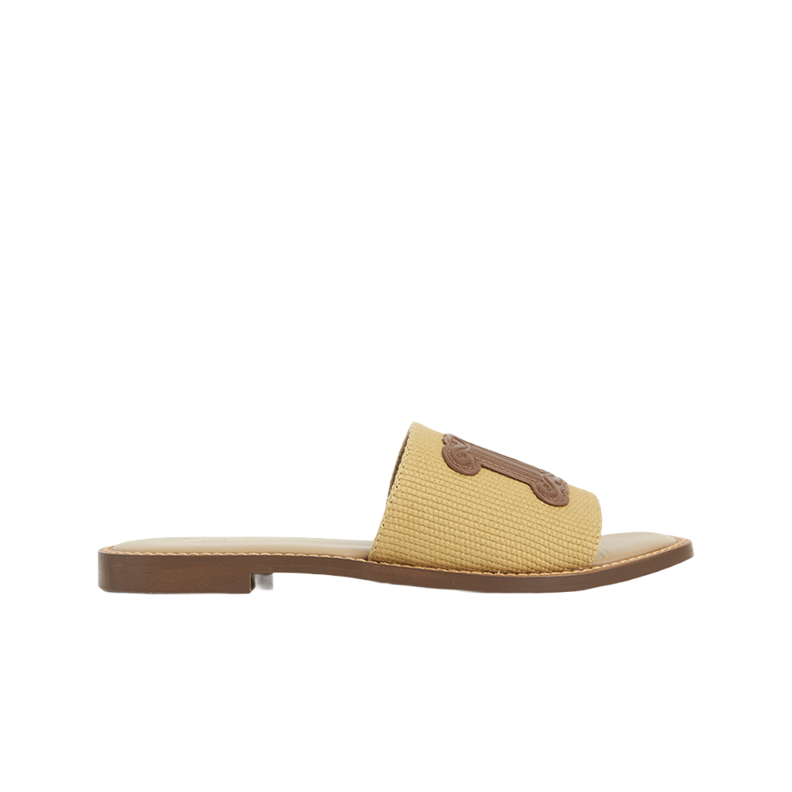 (W) 막스마라 진 슬리퍼 베이지((W) Max Mara Slippers Beige)