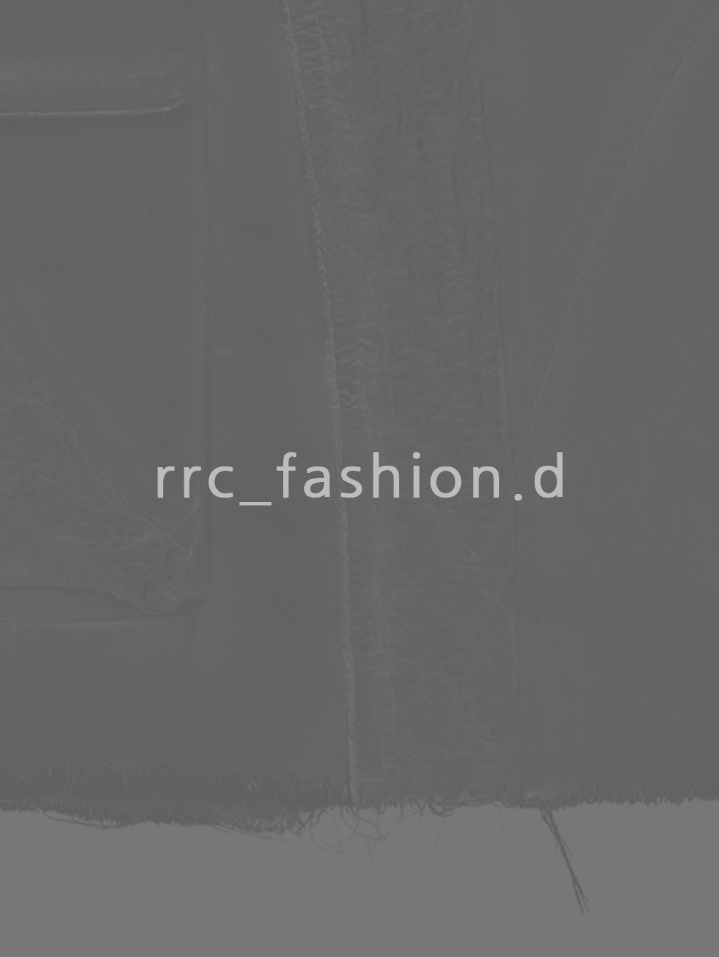 NOMANUAL Shield Denim Bermuda Pants Washed Black 착용 스타일 - 8