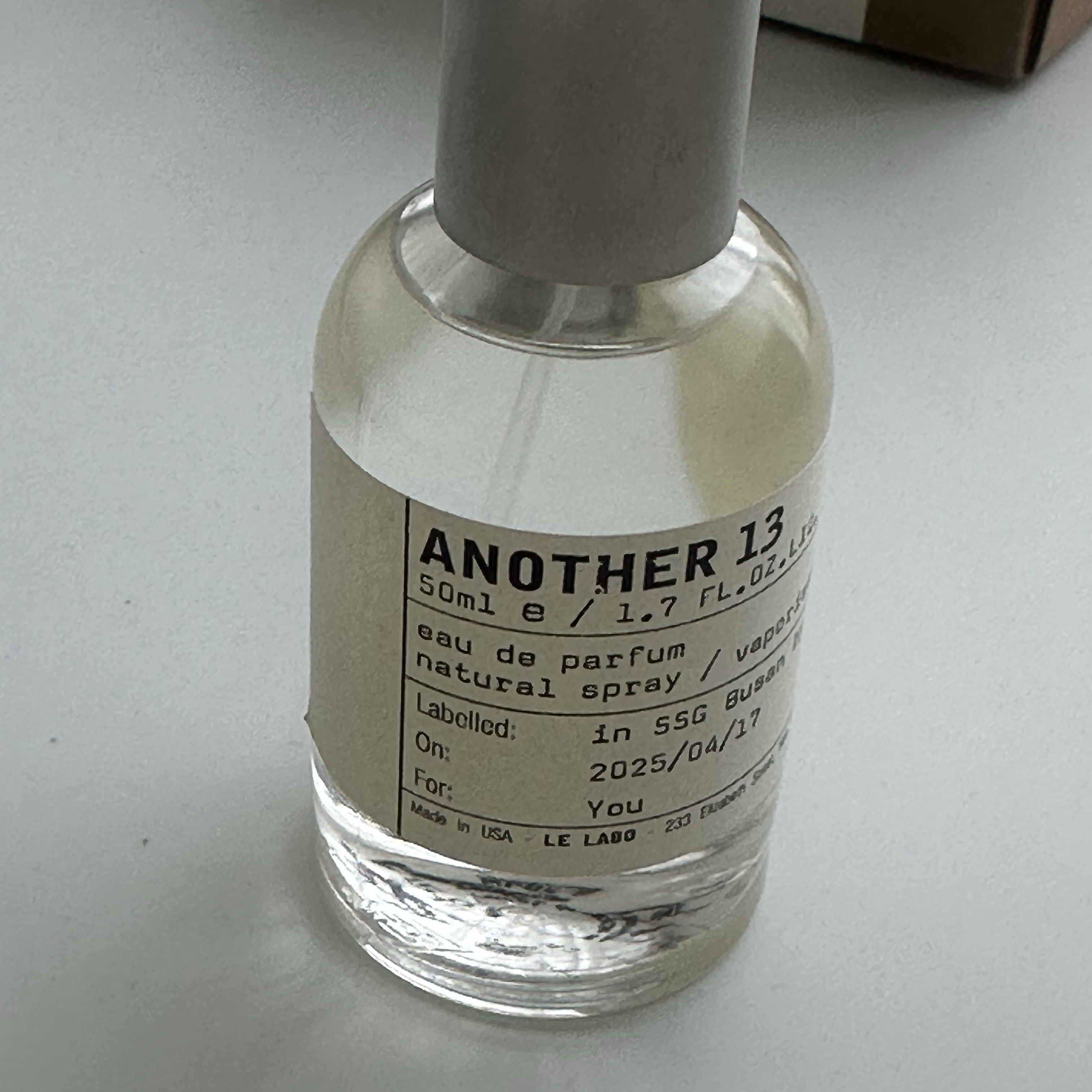 Le Labo Another 13 Eau De Parfum 50ml 착용 스타일 - 3