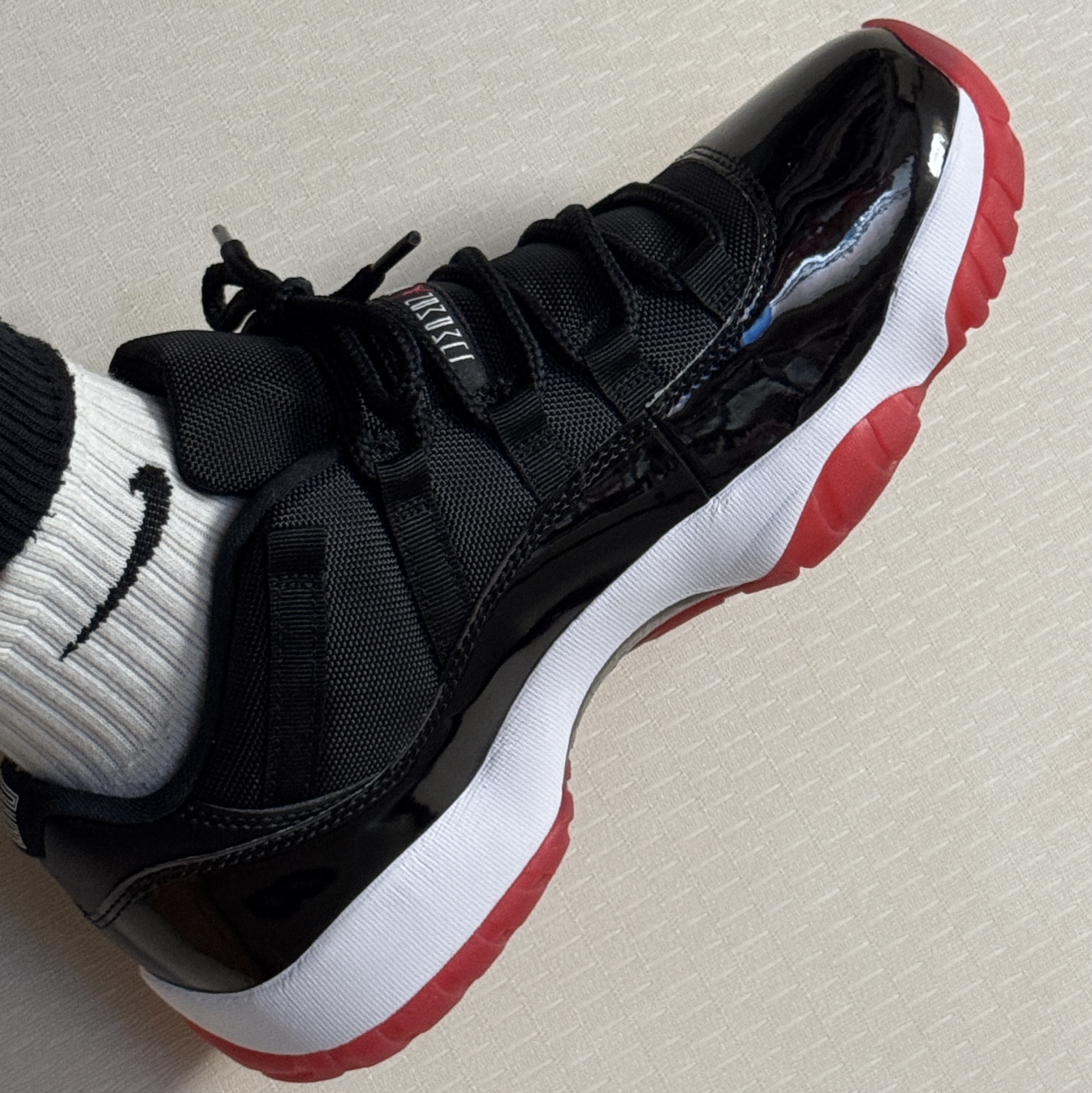 Jordan 11 Retro Low Bred 2025 착용 스타일