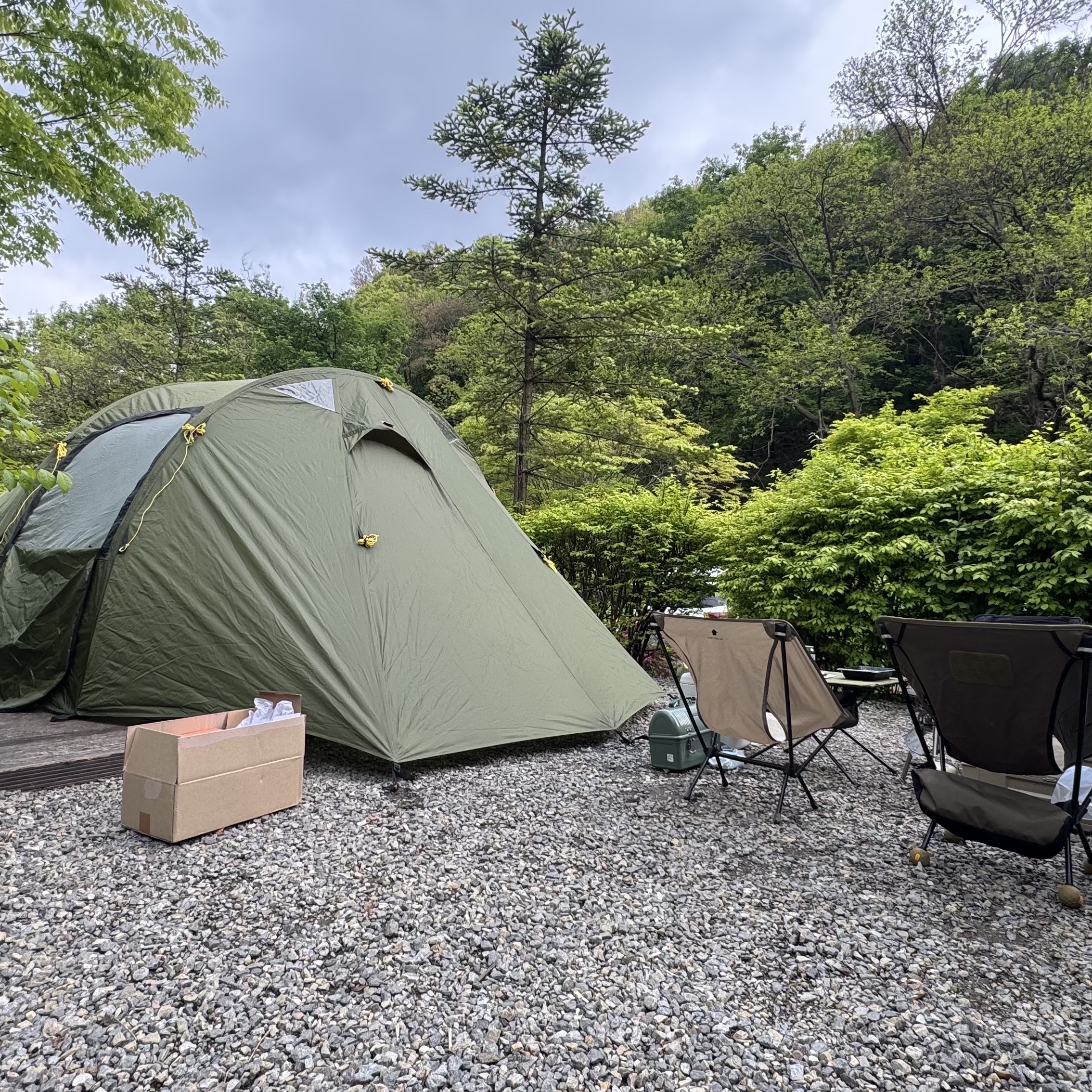 Helsport Gimle Family 4+ Outer Tent 착용 스타일