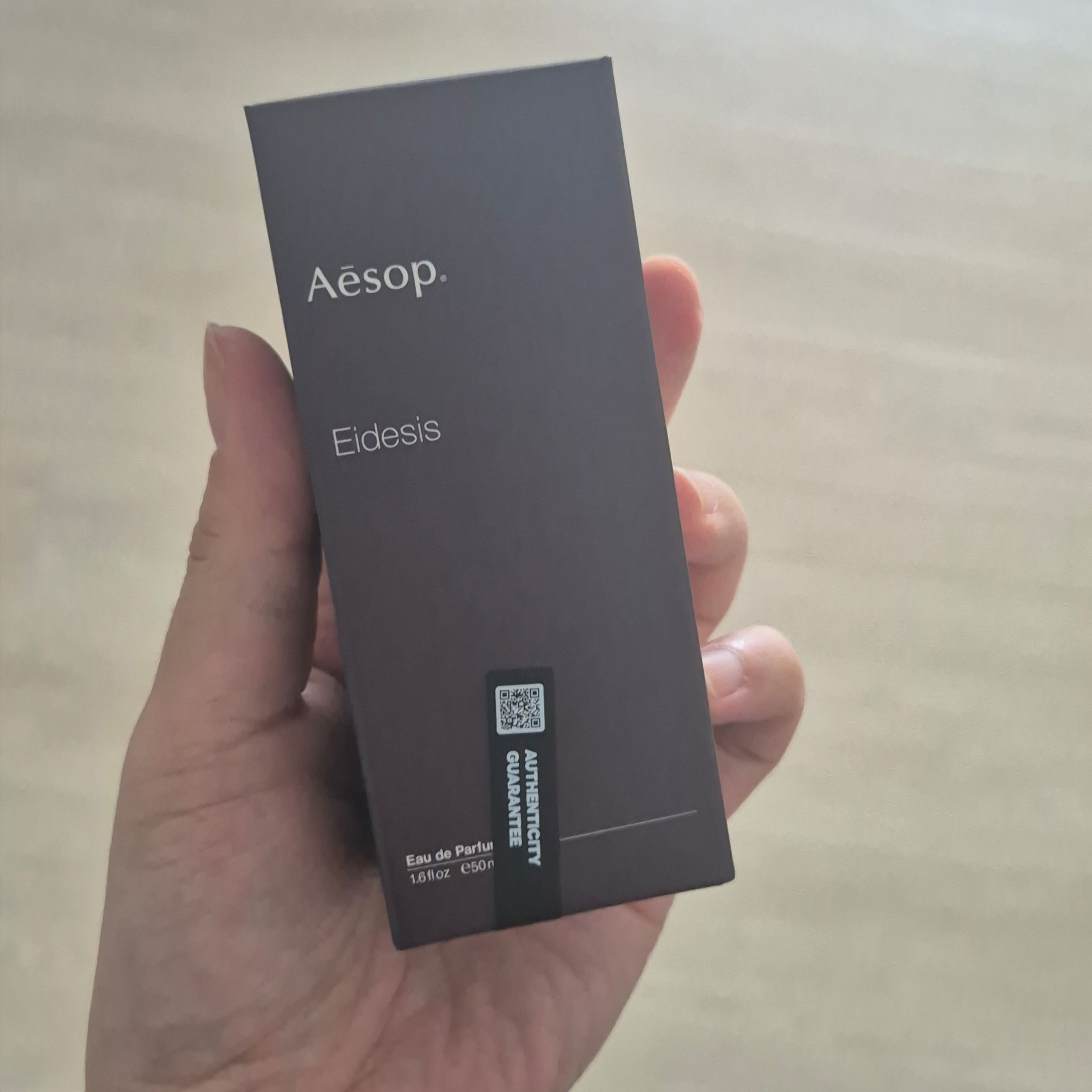 Aesop Eidesis Eau De Parfum 50ml 착용 스타일