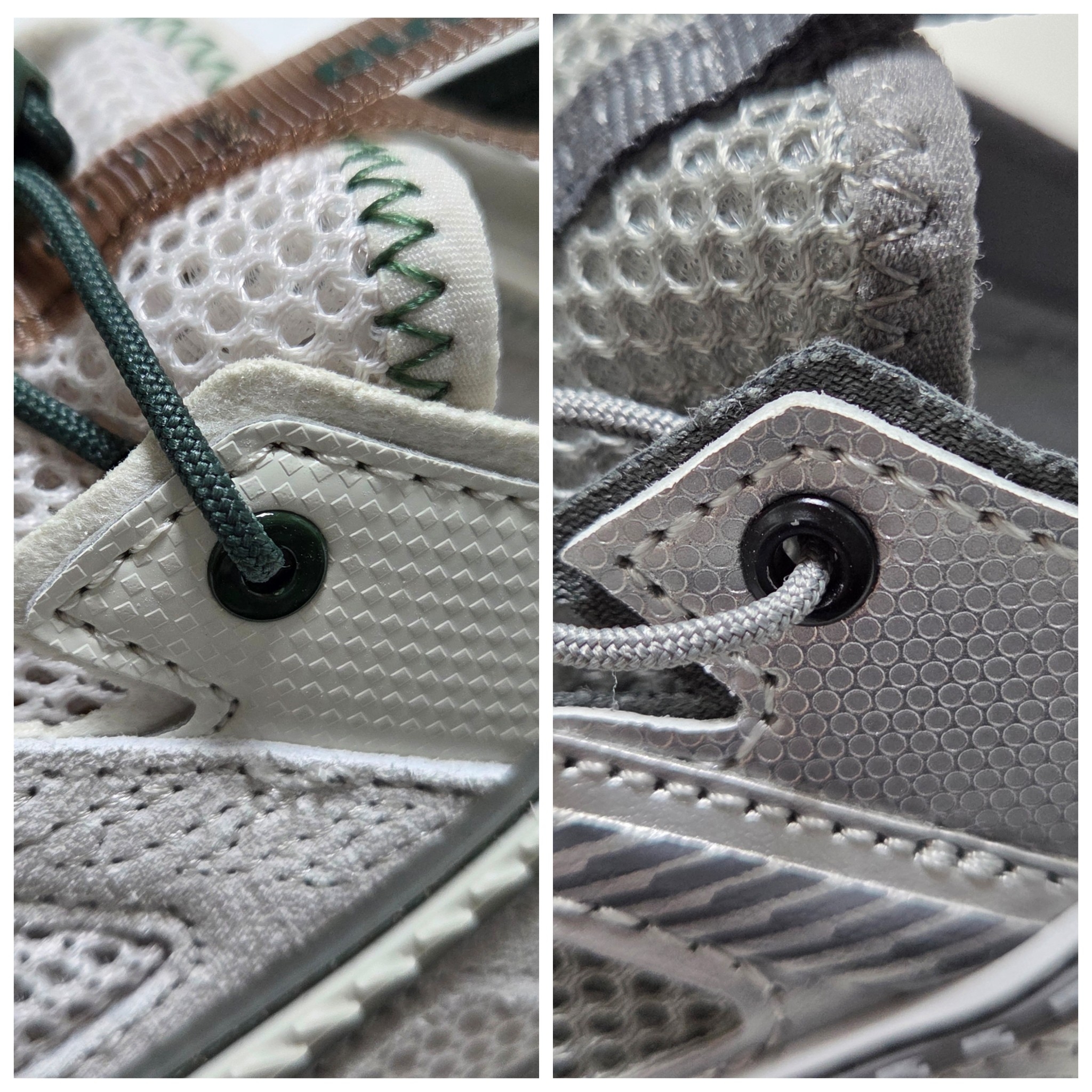 Mizuno Racer Trail SE Beige Green, Mizuno Racer Trail SE Silver Grey 착용 스타일 - 3