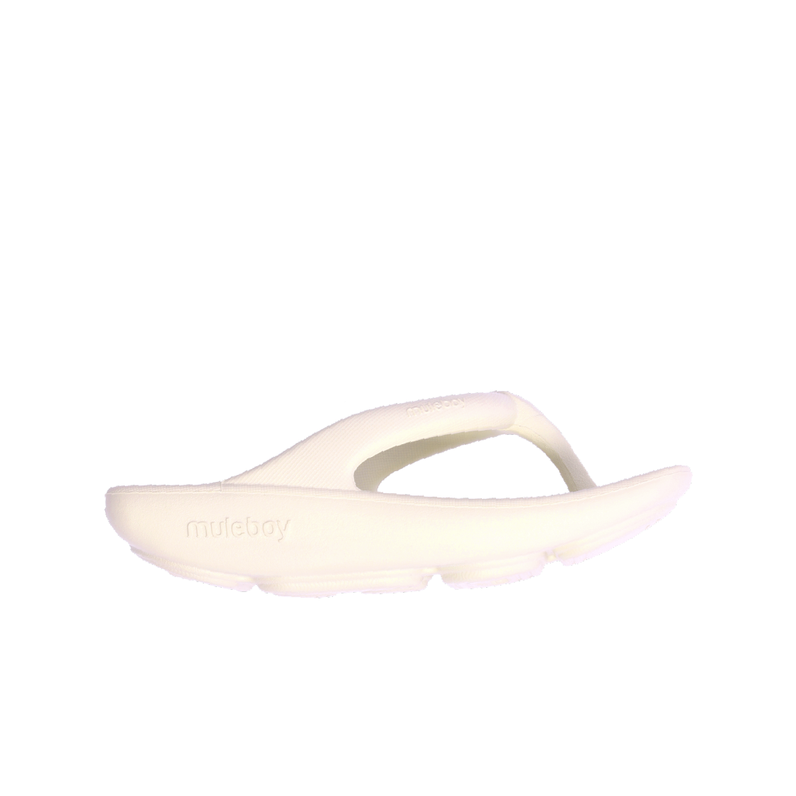 MBZ210402CR MULEBOY Square Z Flip Flop Cream