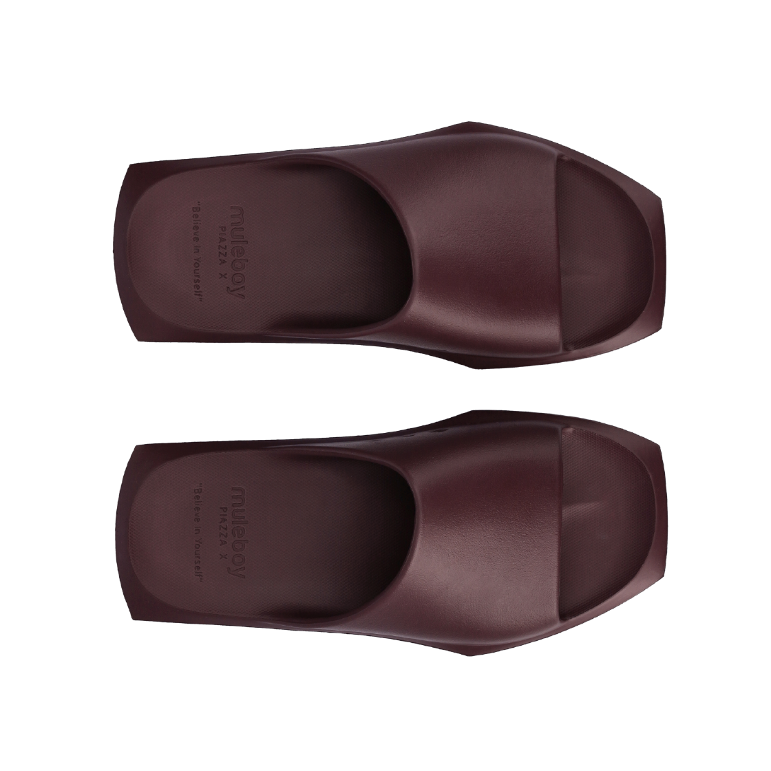 뮬보이 피아차 엑스 슬라이드 버건디(MULEBOY Piazza X Flip Flop Burgundy) - 2