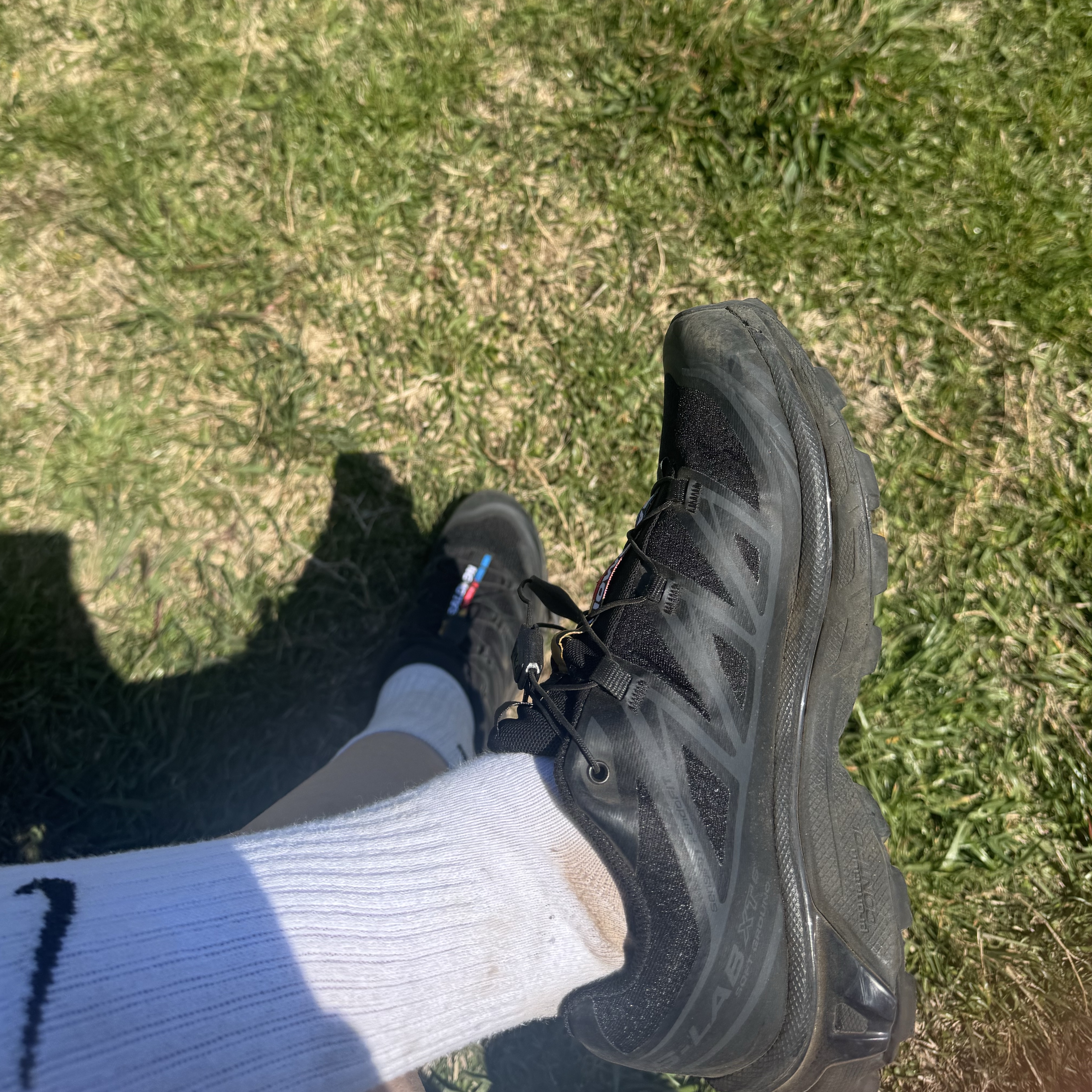 Salomon XT-6 ADV Black 착용 스타일 - 2