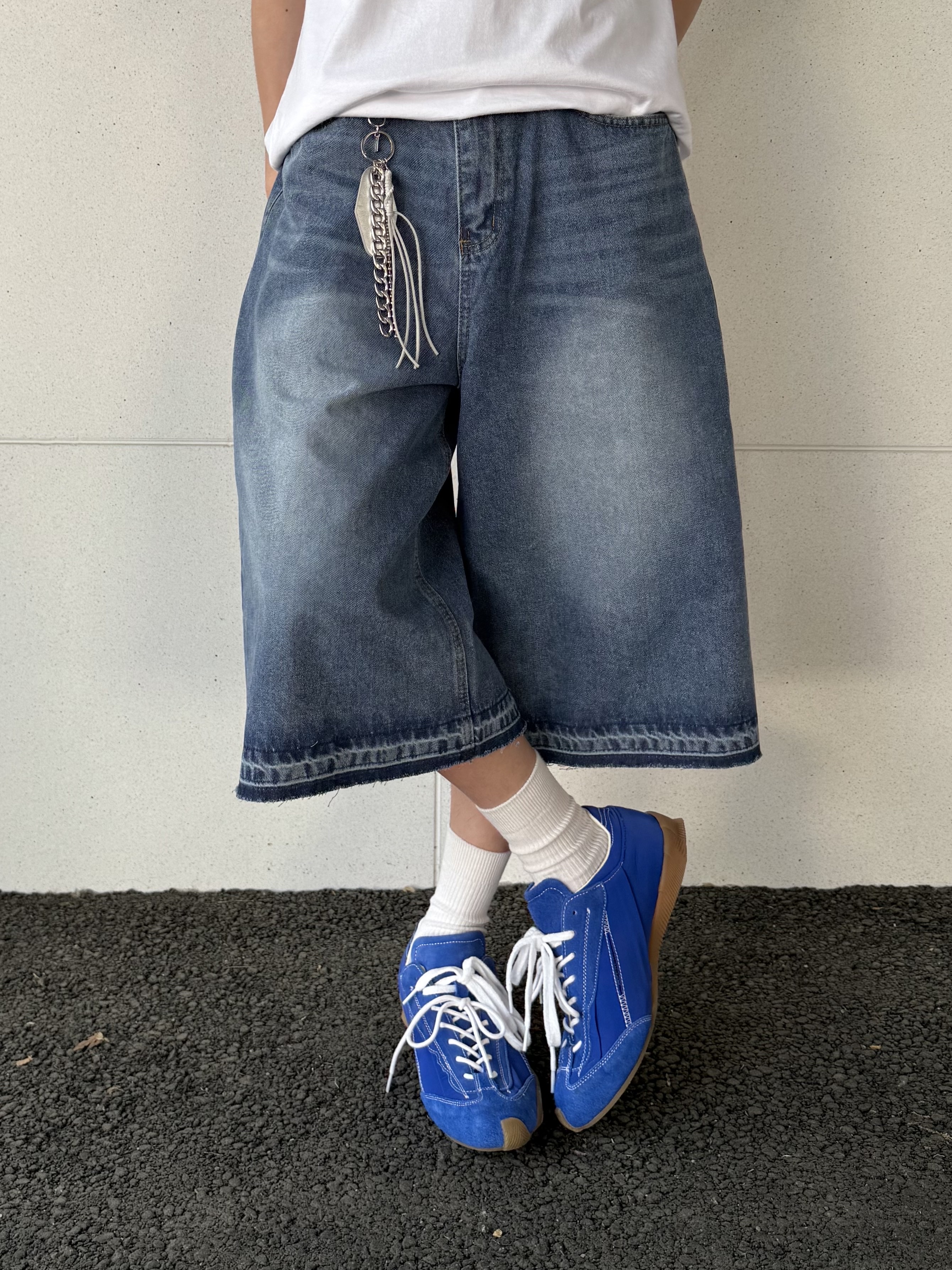 Ader Error Skid Z-Blue (Bant VER), Nike x Supreme Air Force 1 Low Black 착용 스타일 - 2