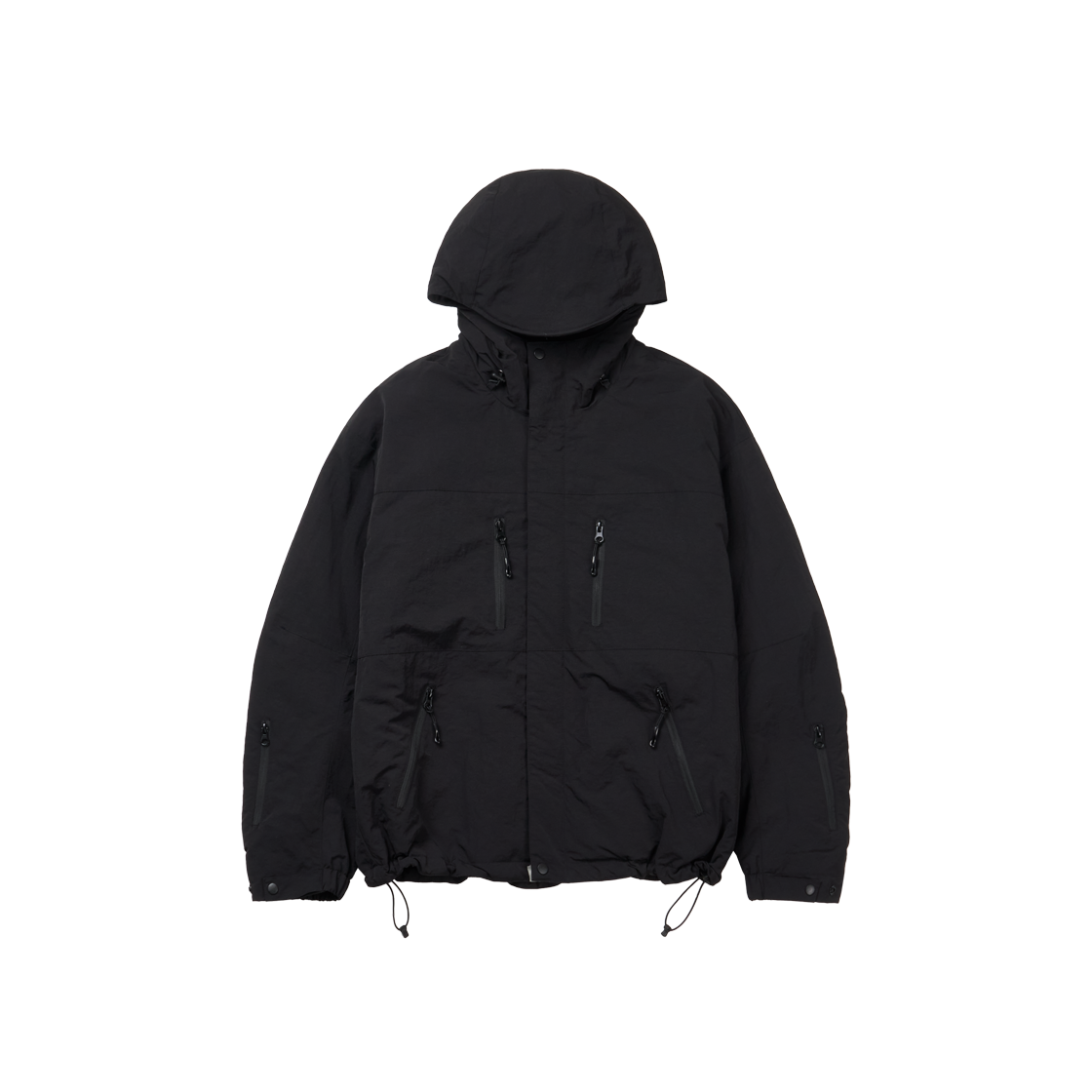 BE25JP08 Begin202 Nylon Light Padded Jumper Black