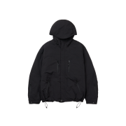 Begin202 Nylon Light Padded Jumper Black