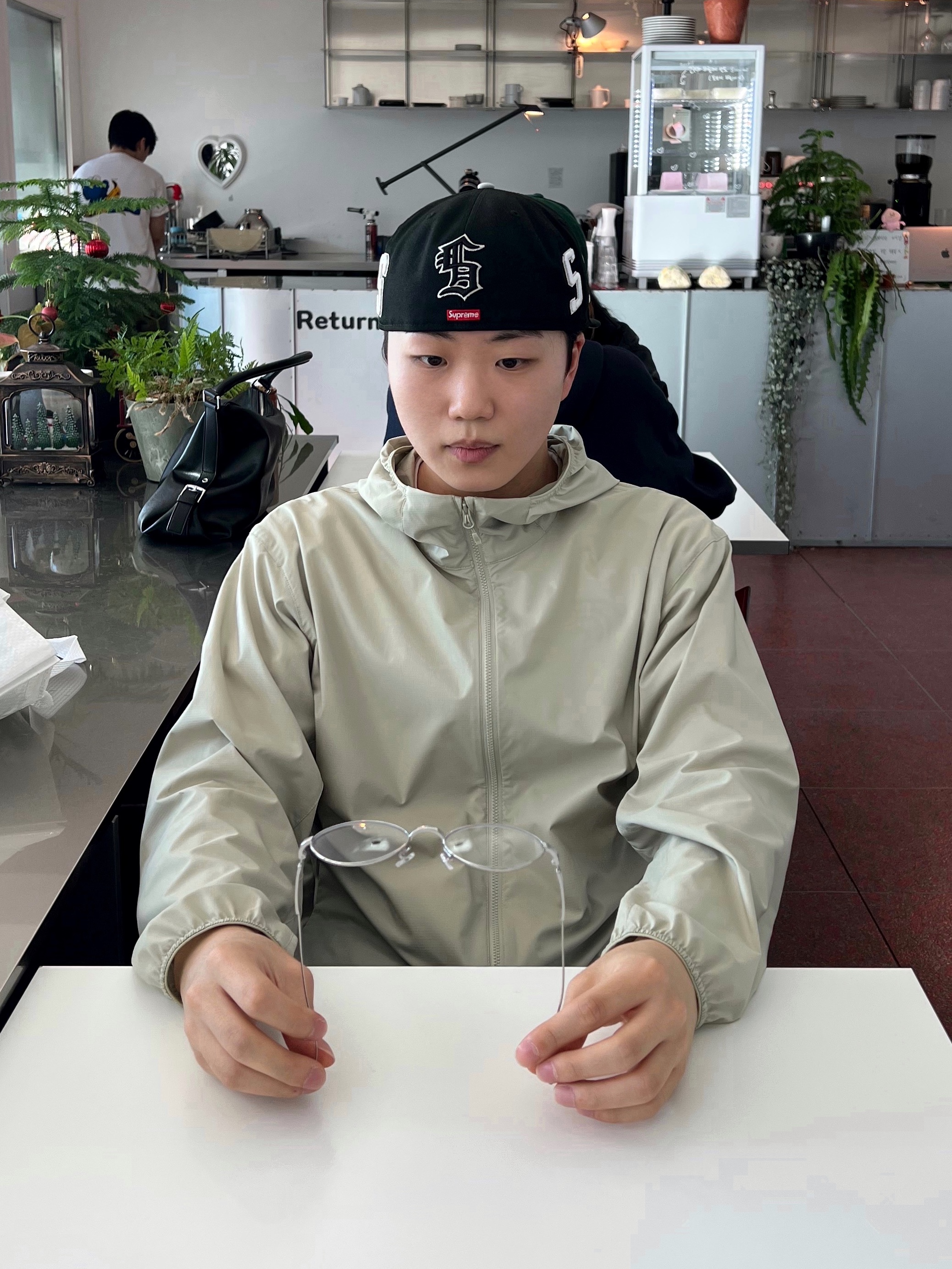 Supreme Multi S Logo New Era Black - 25SS 착용 스타일 - 2