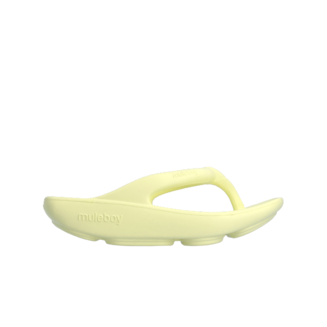 뮬보이 스퀘어 제트 플립플랍 왁스 옐로우(MULEBOY Square Z Flip Flop Wax Yellow)