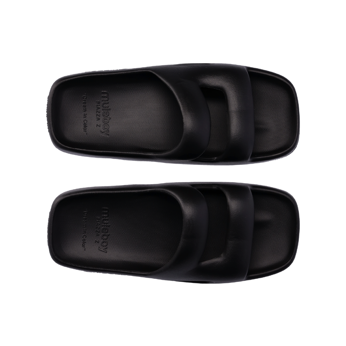 MBZ210302BK MULEBOY Piazza Z Slide Black - #2