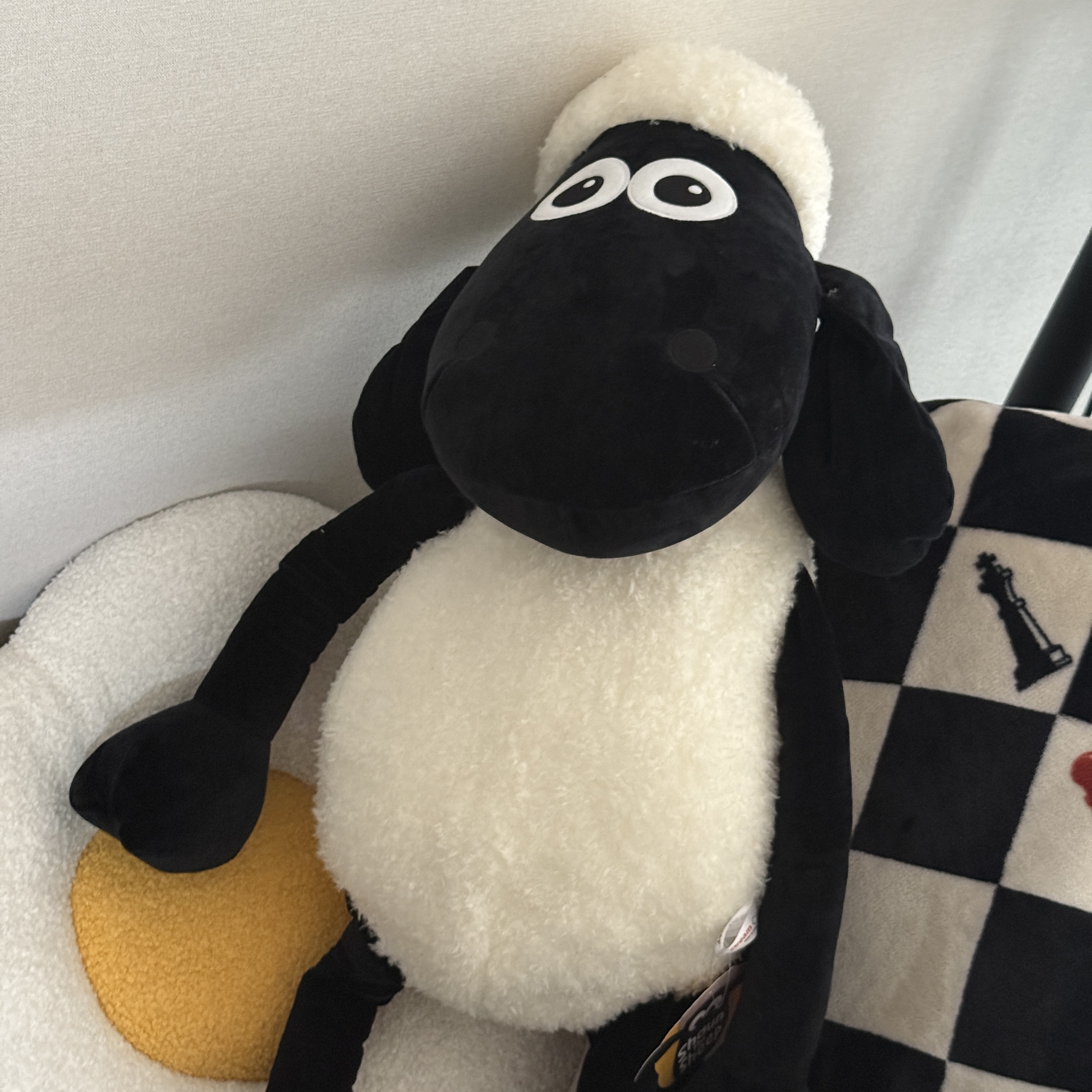 Dream C&C Sheep Keyring Plush Big Body Pillow 70cm 착용 스타일