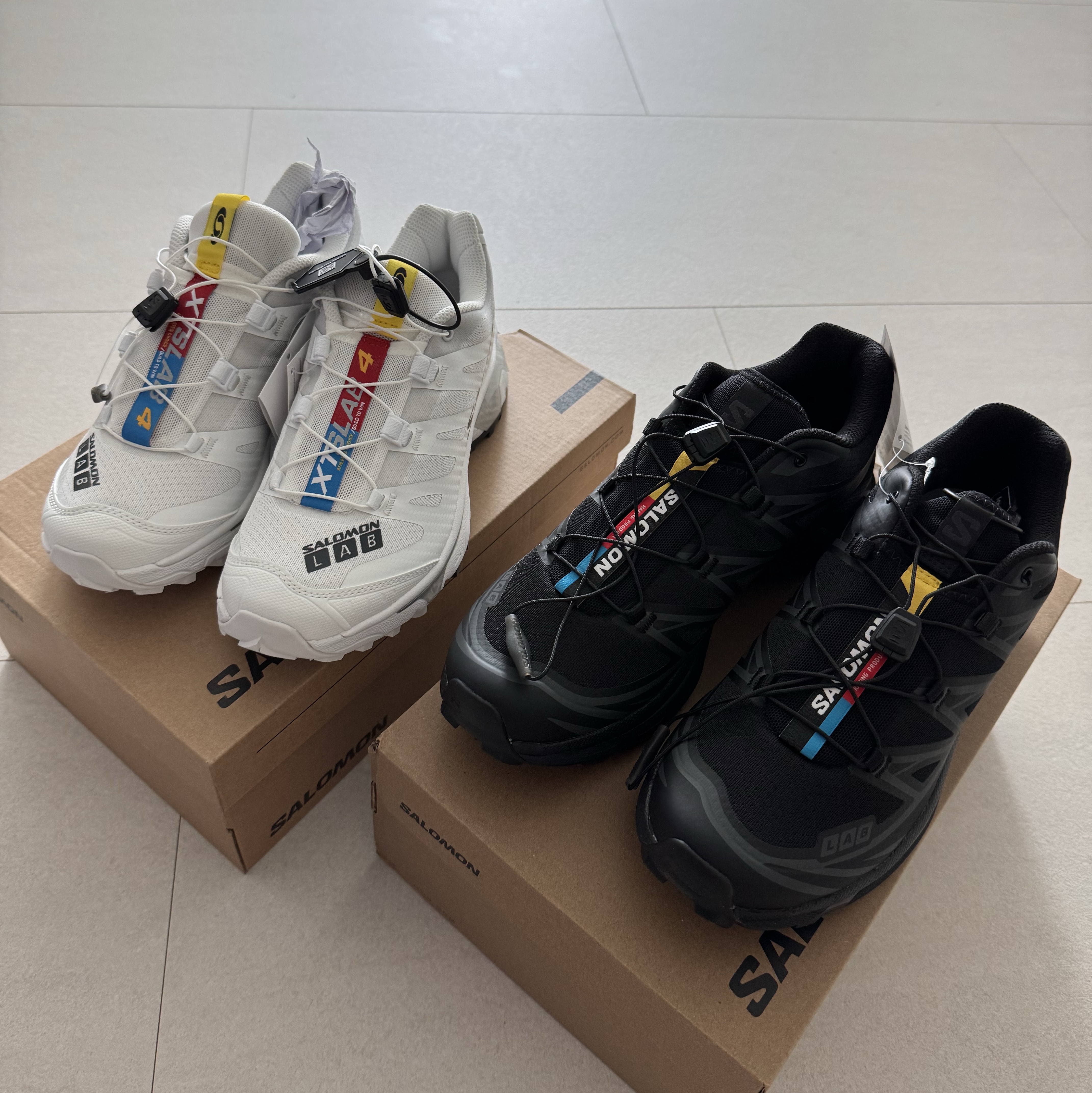 Salomon XT-6 ADV Black 착용 스타일