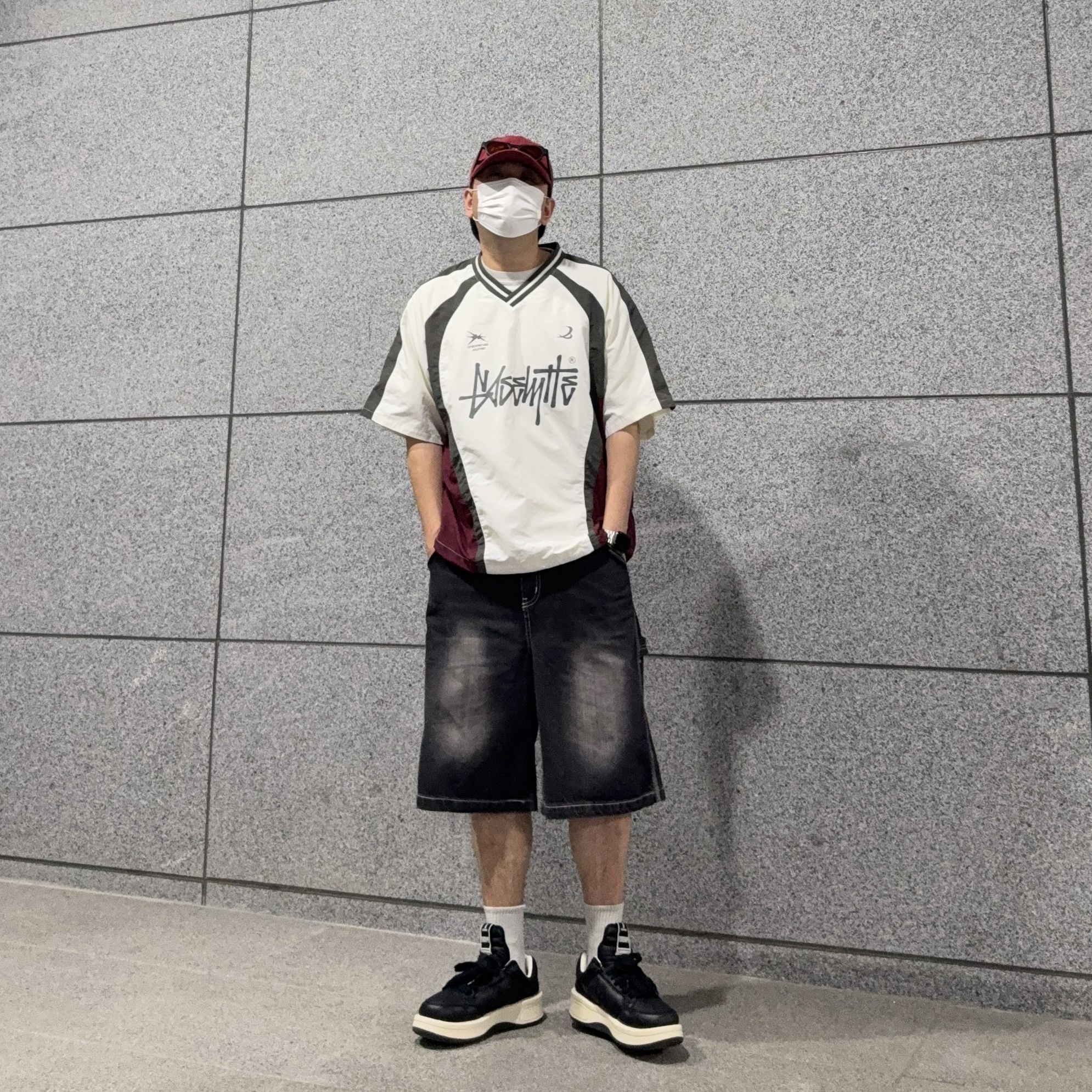 Converse x Drkshdw Turbowpn Ox Black 착용 스타일 - 5