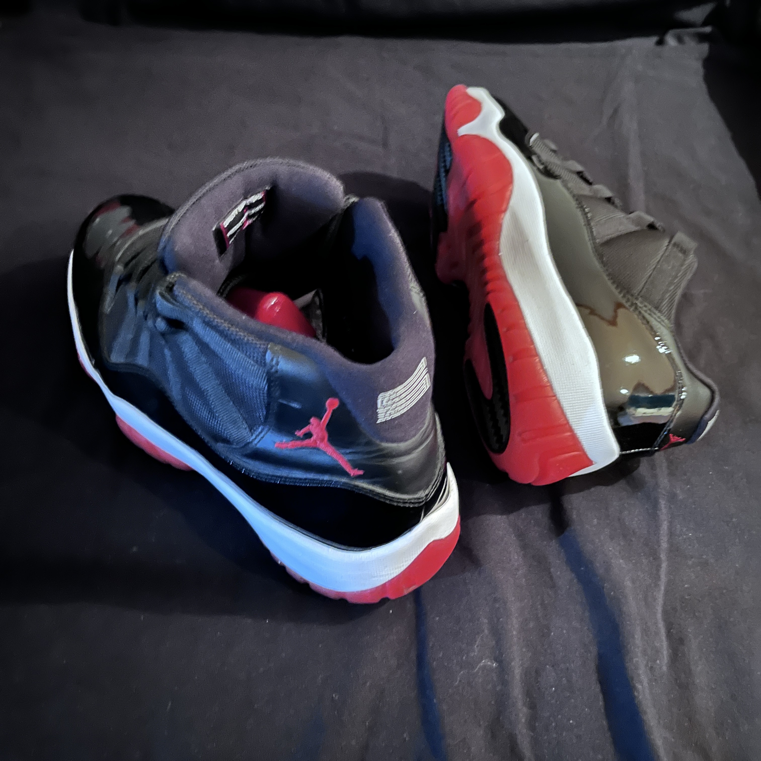 Jordan 11 Retro Low Bred 2025, Jordan 11 Retro Bred 2012 착용 스타일 - 2