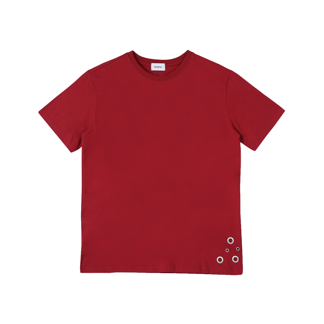 SST25SS006 smallstupidtunes Eyelet T-Shirts Red