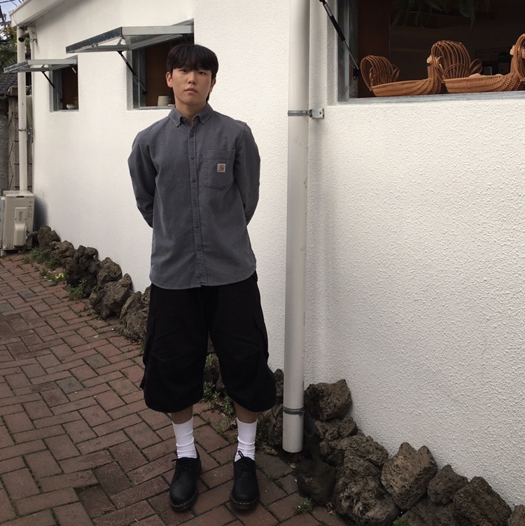 Dr. Martens 1461 Nappa Black 착용 스타일