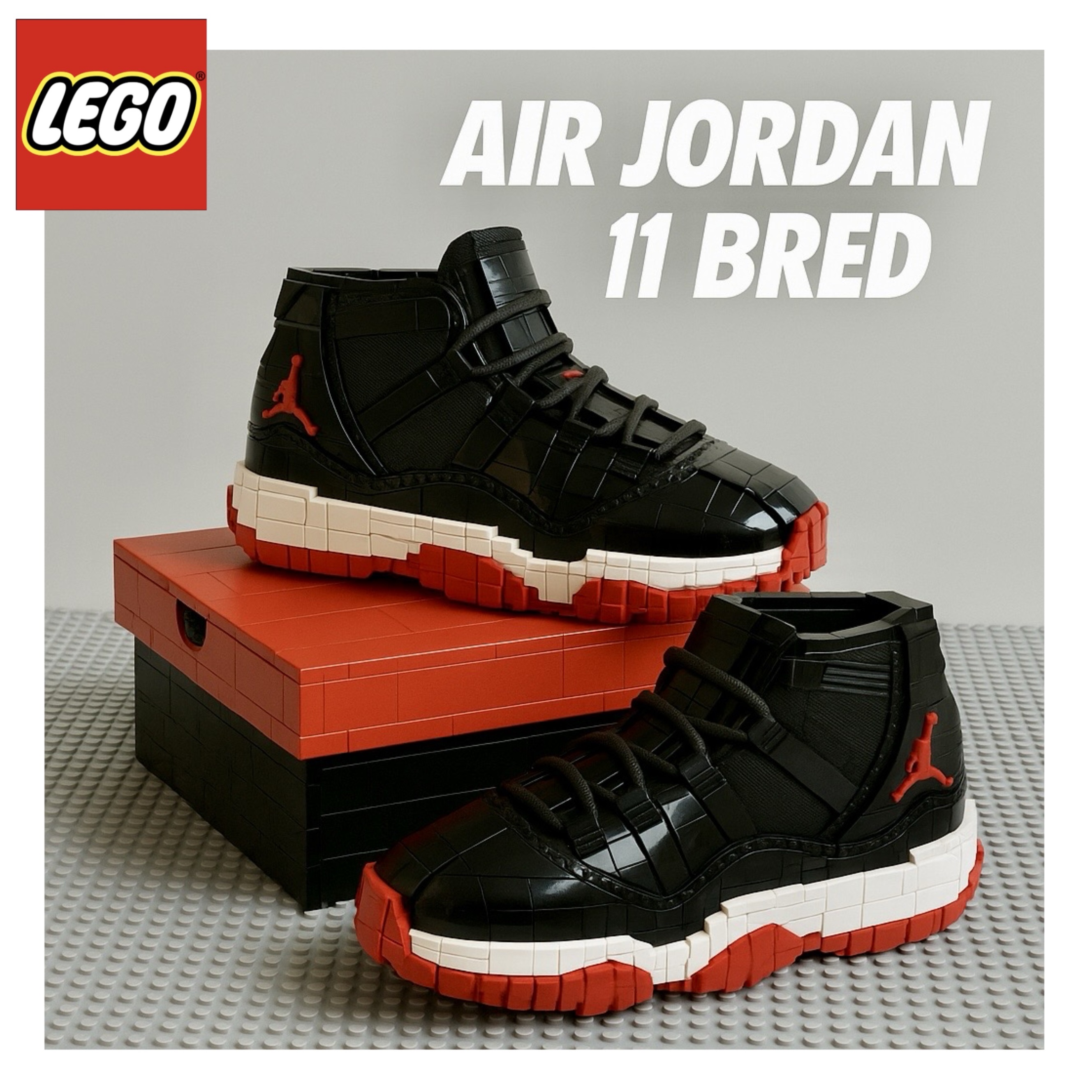 Jordan 11 Retro Low Bred 2025, Jordan 11 Retro Bred 2012 착용 스타일 - 1