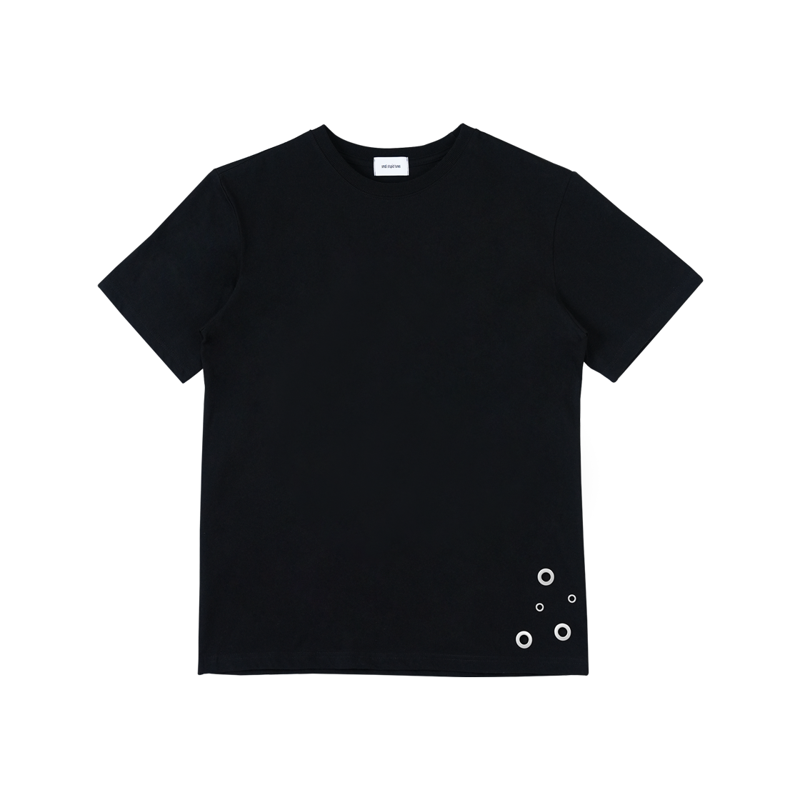 SST25SS007 smallstupidtunes Eyelet T-Shirts Black