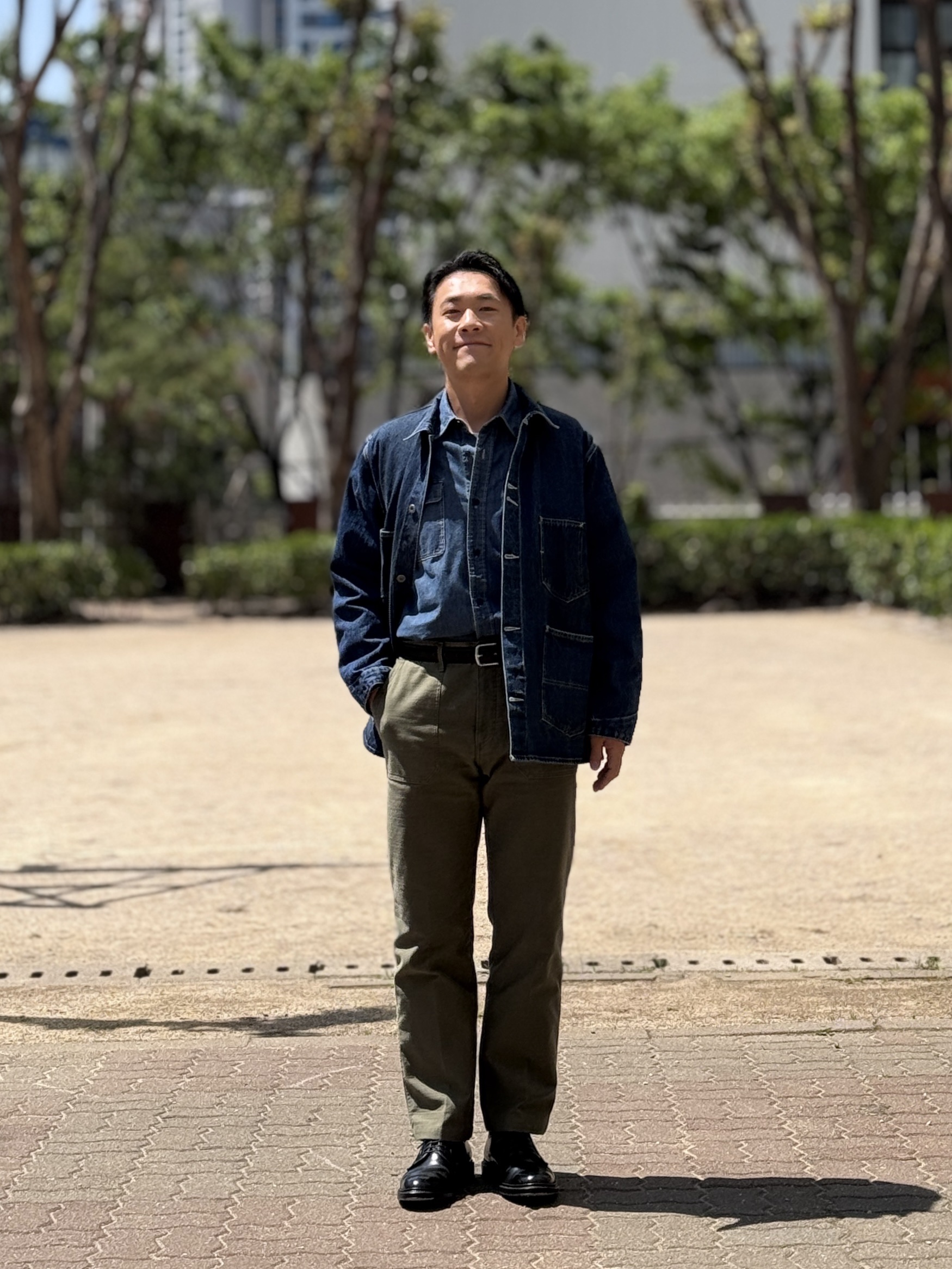 Alden 9901 Cordovan Plain Toe Blucher Oxford Black - E 착용 스타일 - 1