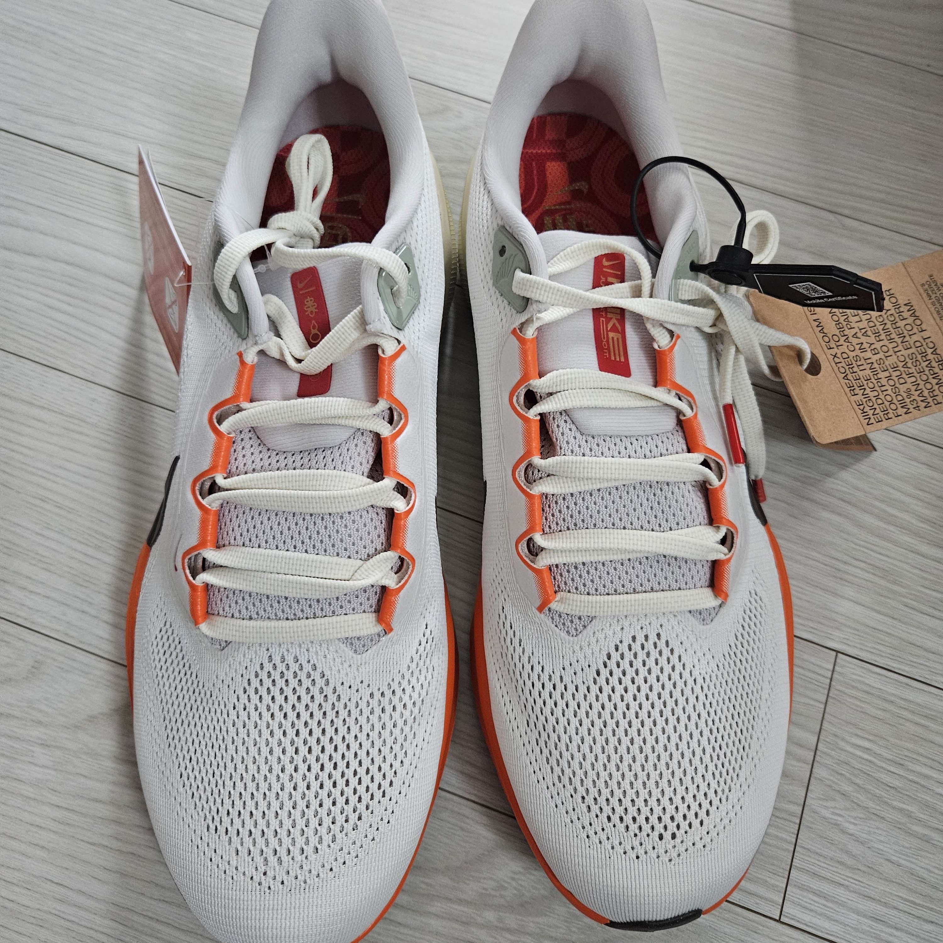 Nike Air Zoom Pegasus 41 Sail Light Khaki 착용 스타일 - 1