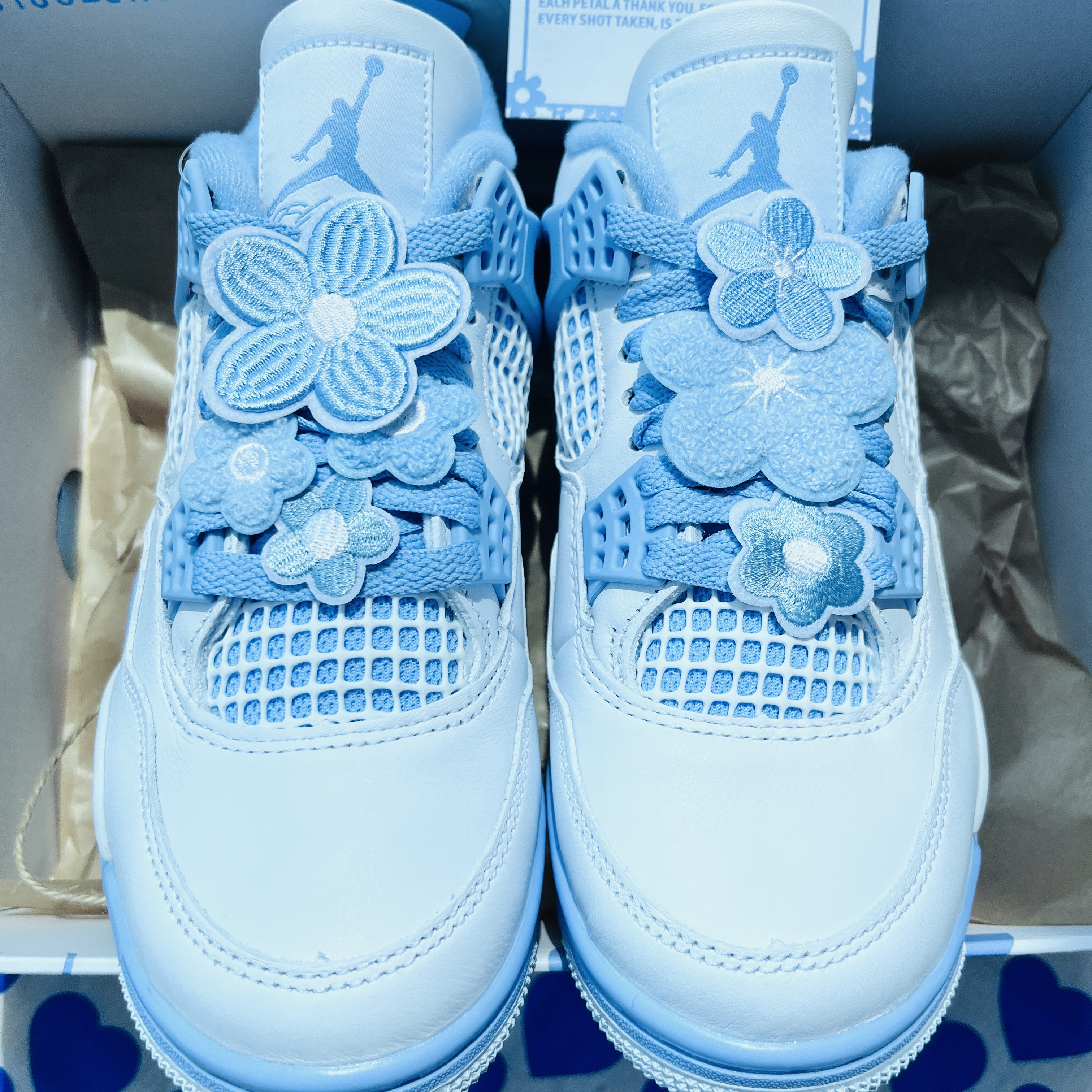 (W) Jordan 4 Retro Aluminum 착용 스타일 - 6
