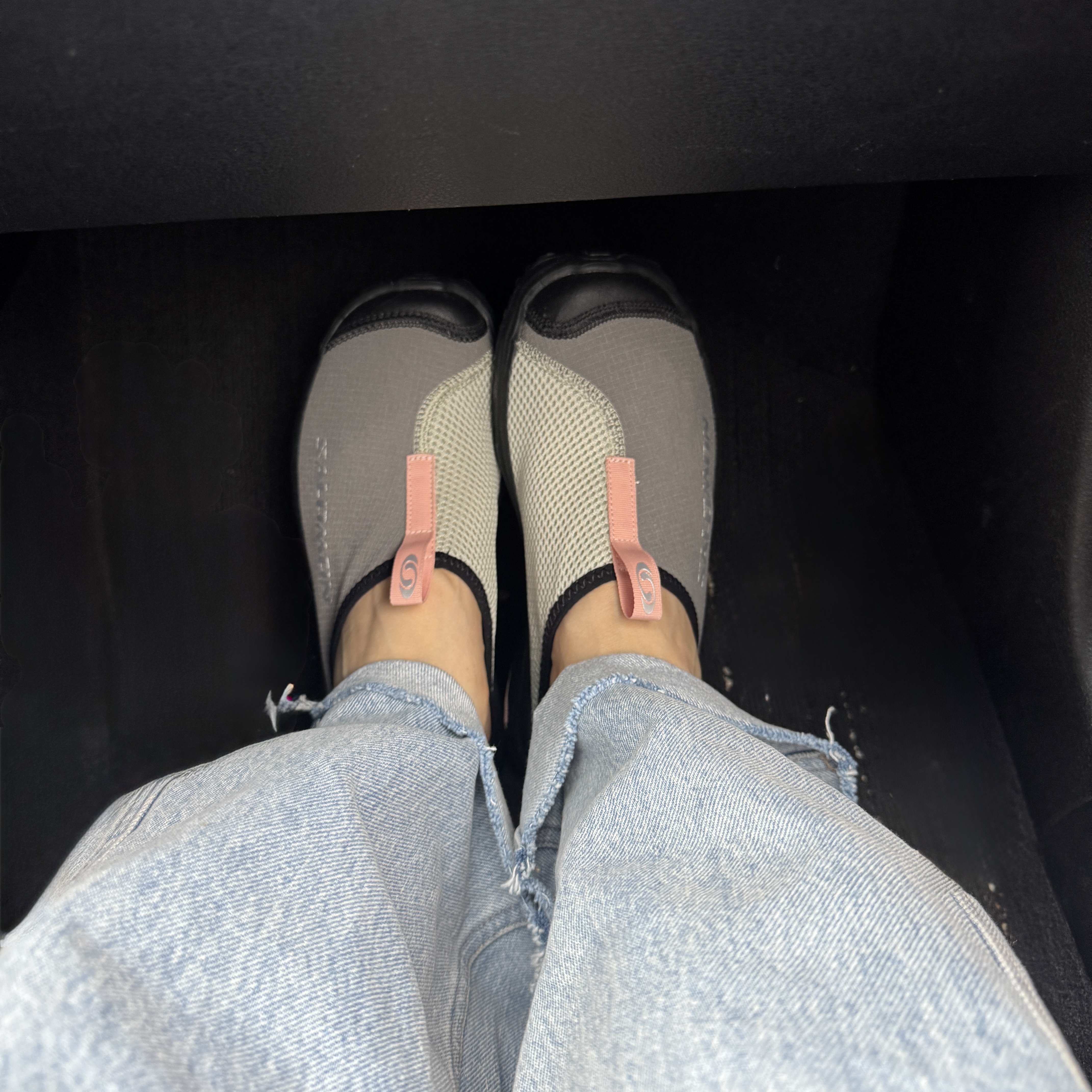 Salomon RX Slide 3.0 Pewter 착용 스타일 - 1