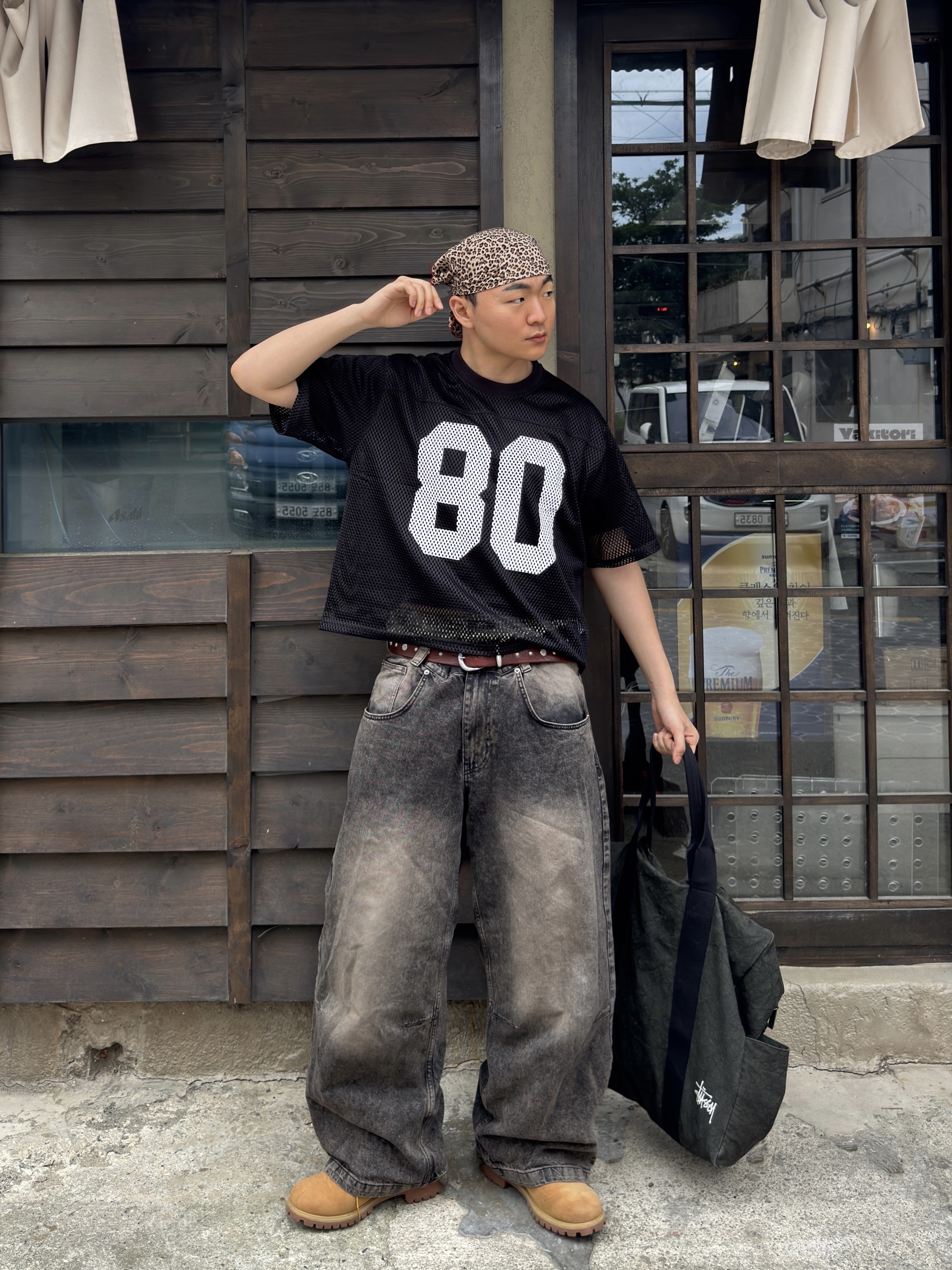 Stussy Canvas Flight Bag Washed Black, Timberland Premium 6 inch Waterproof Boot Wheat Nubuck - Wide 착용 스타일 - 1