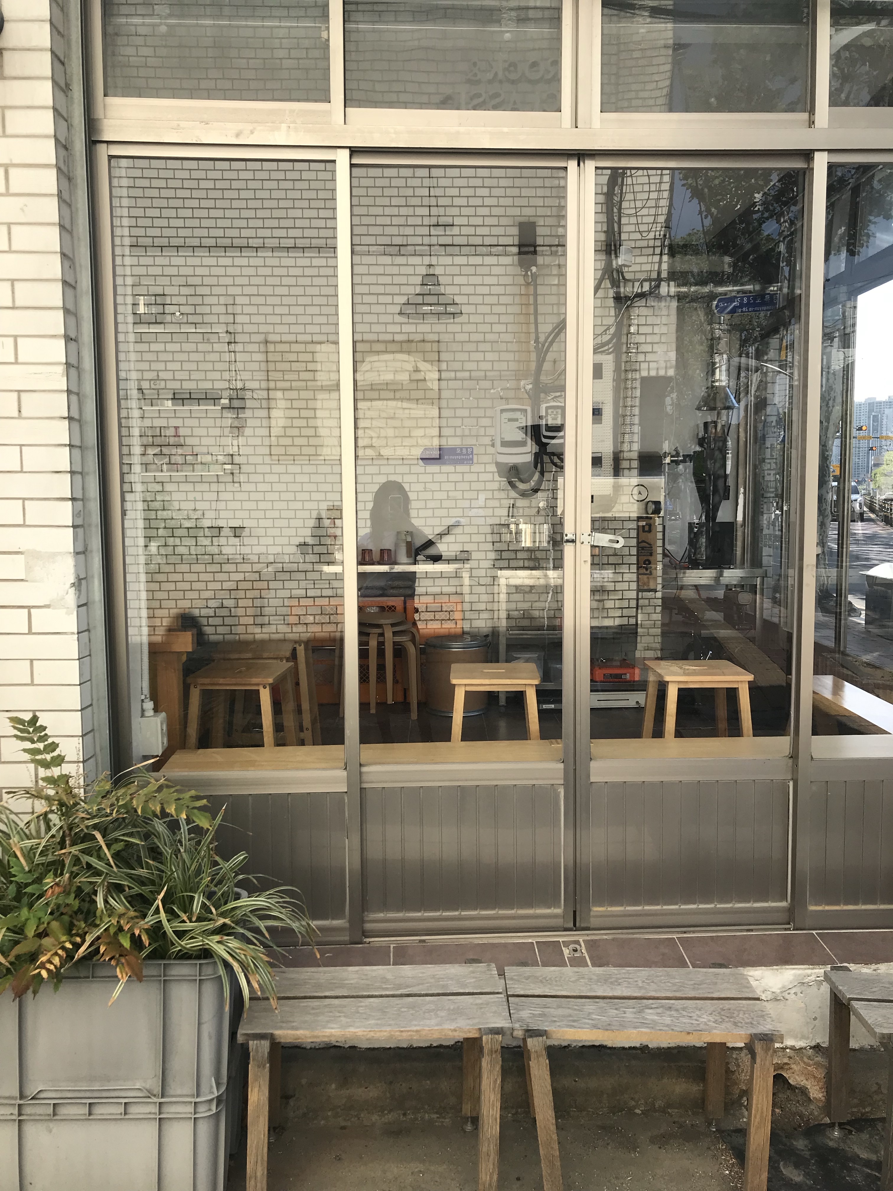 Human Made Nylon Heart Backpack Green 착용 스타일 - 3