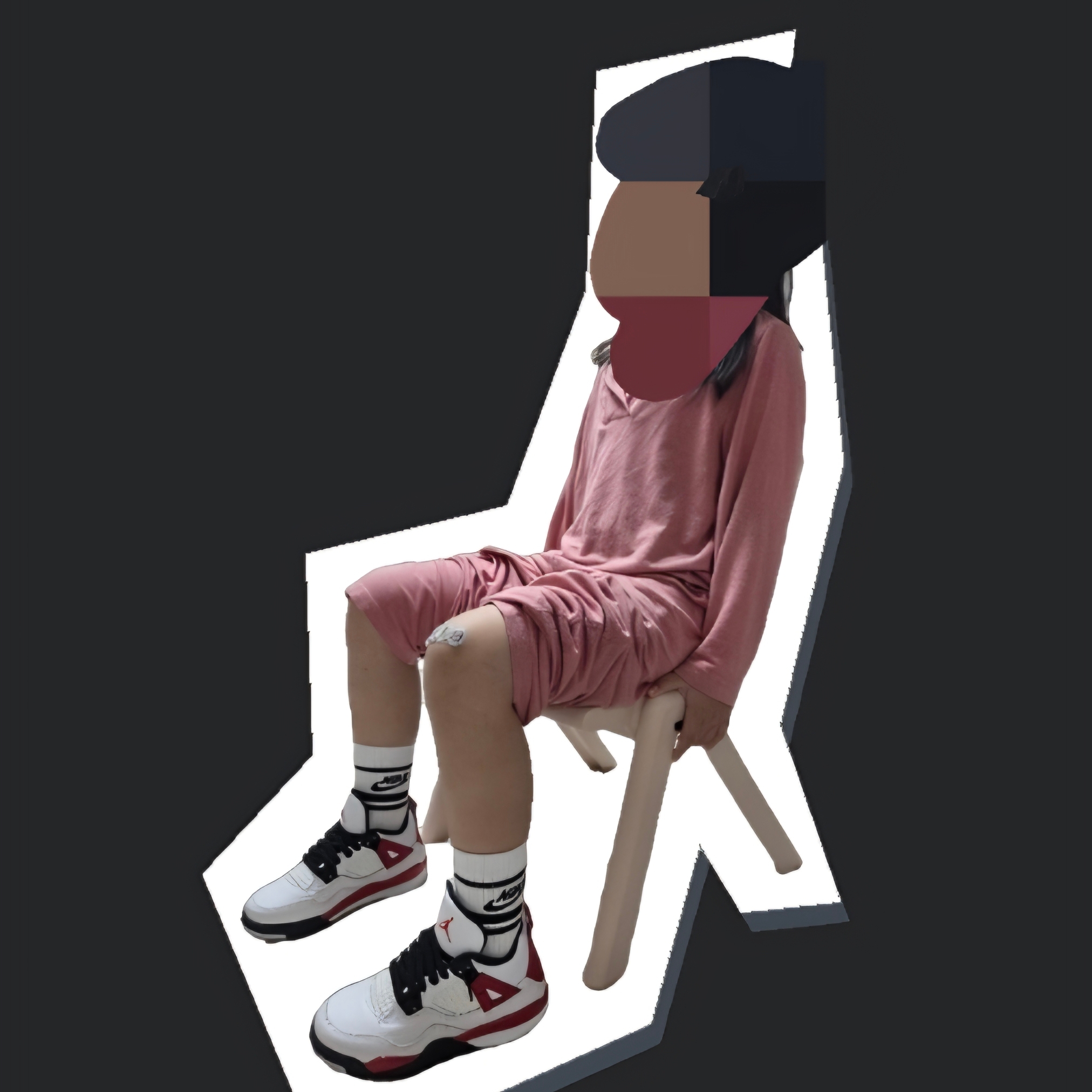 (PS) Jordan 4 Retro Red Cement 착용 스타일 - 1