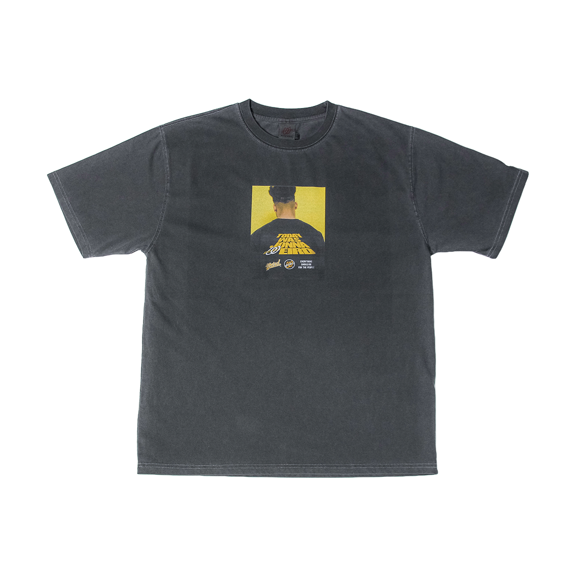 위얼드월드 존나위얼드 피그먼트 포토 티셔츠 - 25SS(Weird world Jonna weird Pigment Photo T-shirts - 25SS)