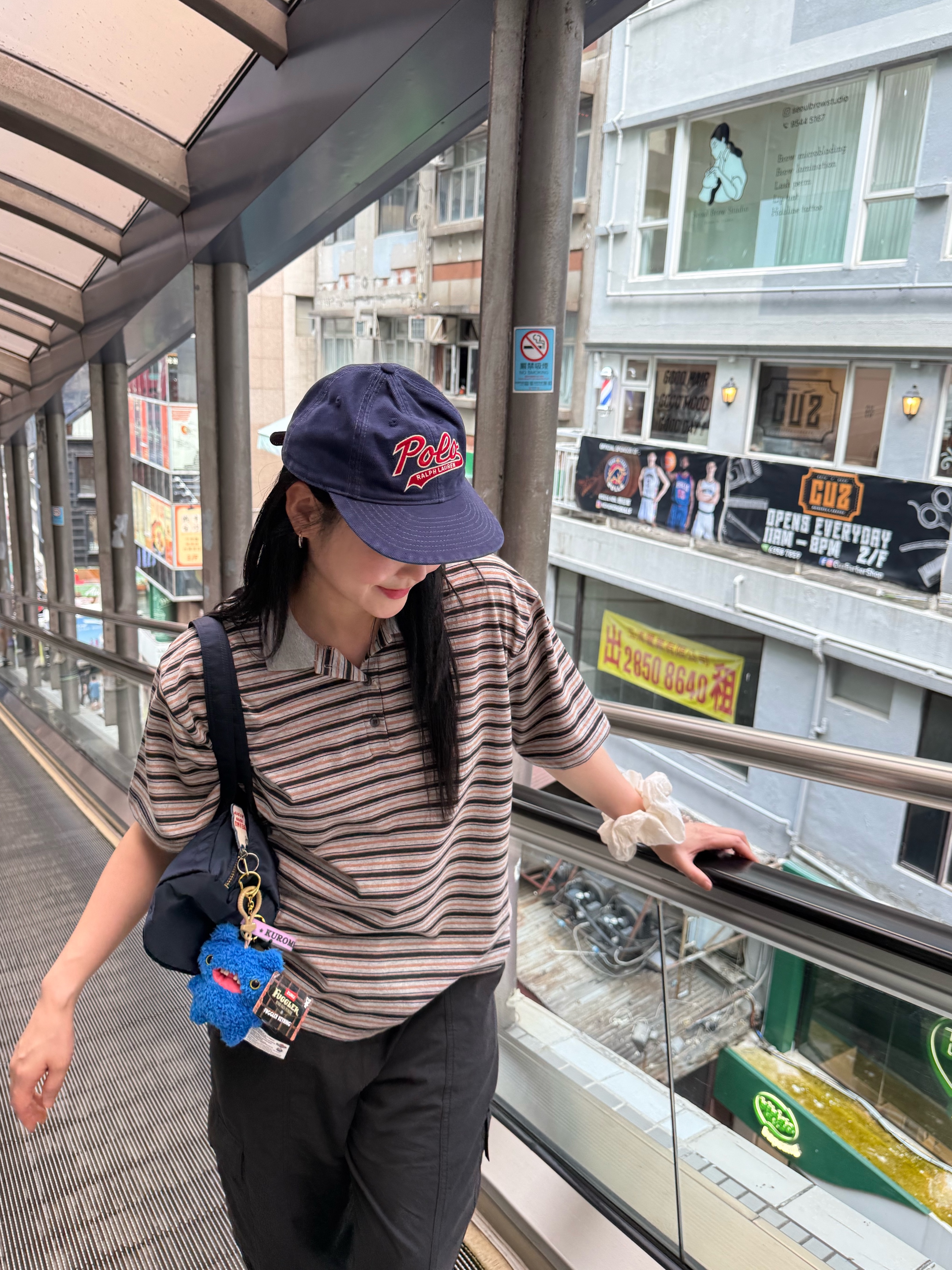(W) Keen Newport H2 Triple Black, Porter Tanker Duffle Bag L Iron Blue 착용 스타일 - 5