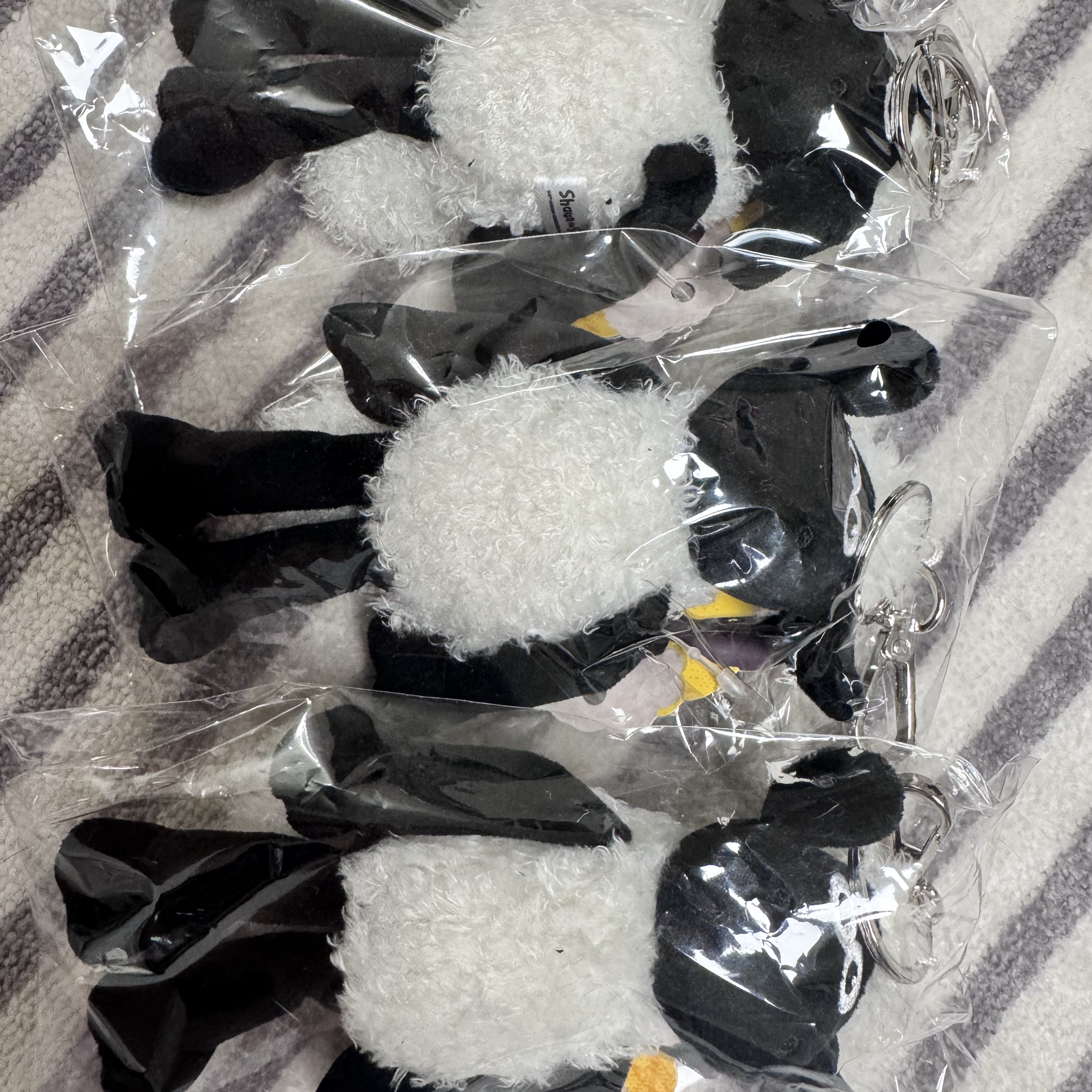 Dream C&C Shaun The Sheep Keyring Plush 16cm 착용 스타일