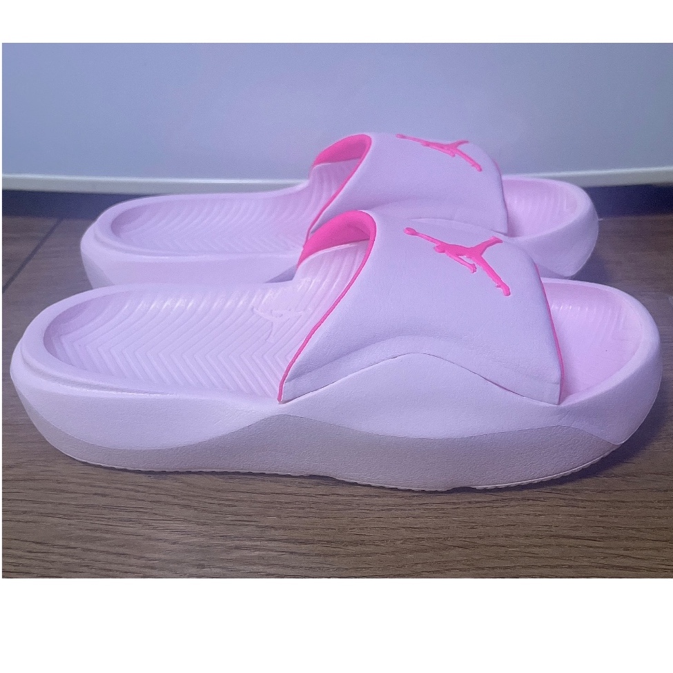 Jordan Franchise Slides Chlorine Blue Copa 착용 스타일 - 3