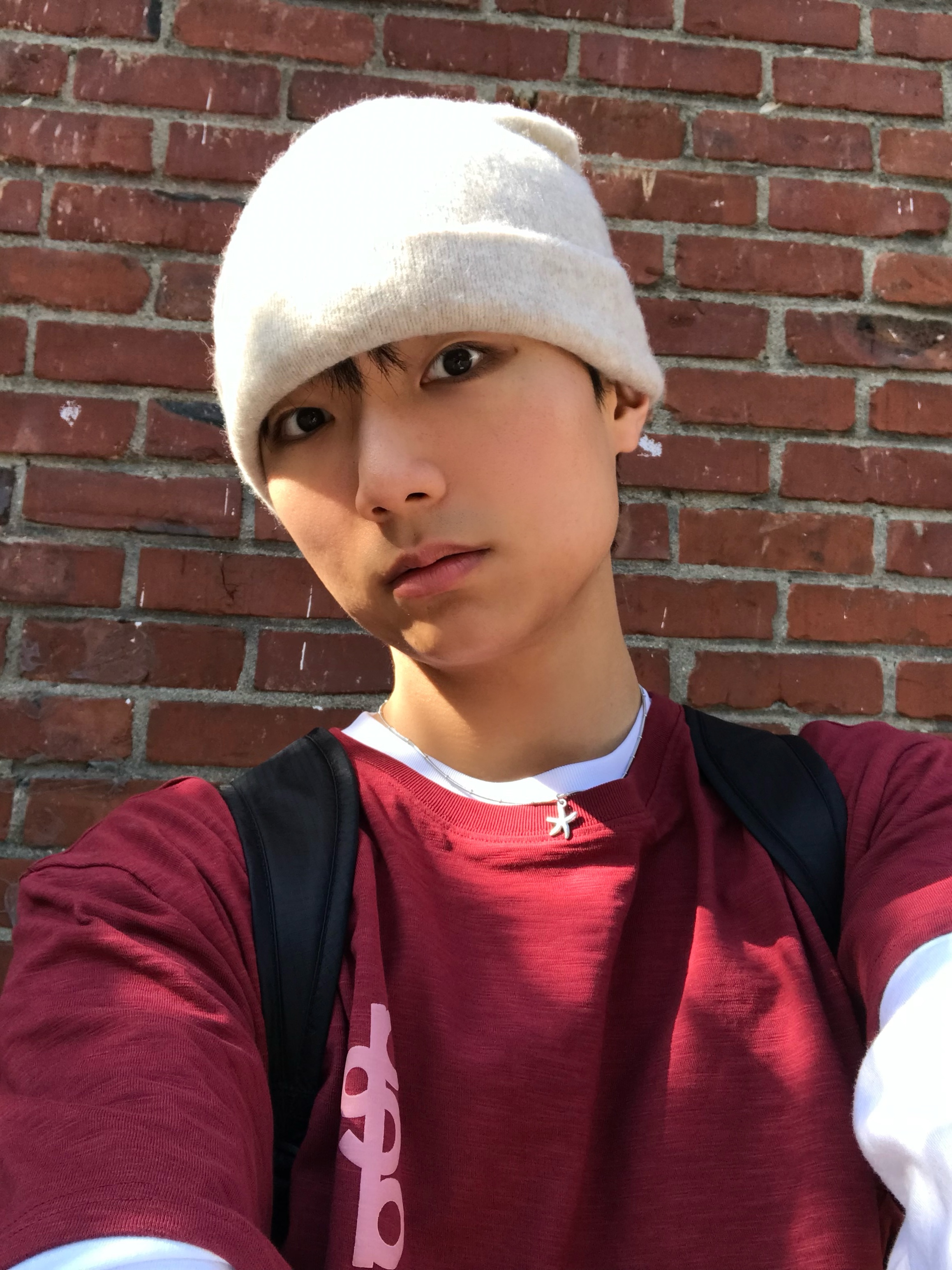 Montbell Pocketable Light Pack 13 Black, Asics UB5-S Gel-Nimbus 9 Black Gunmetal 착용 스타일 - 3