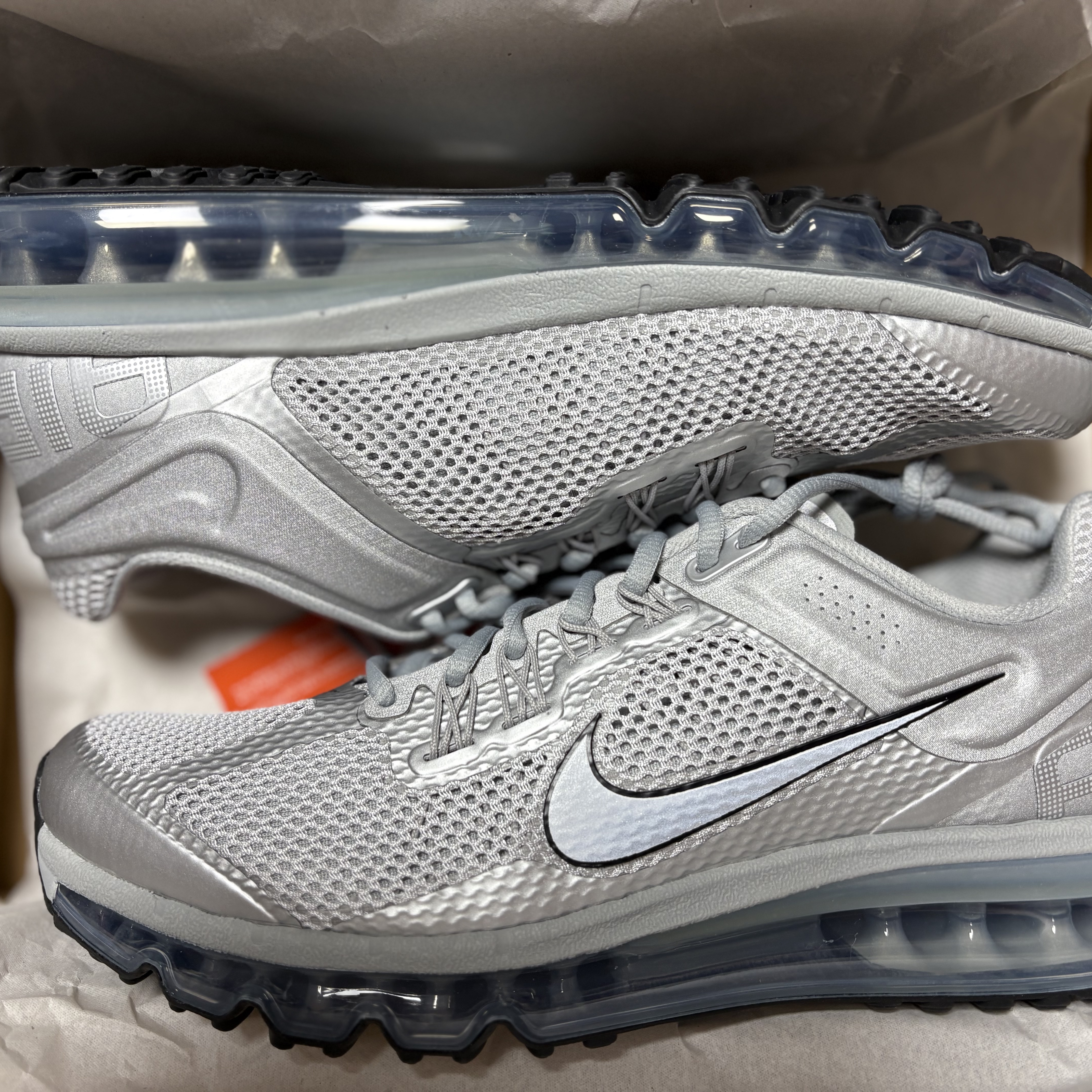 Nike Air Max 2013 Metallic Silver Flat Silver 착용 스타일 - 2