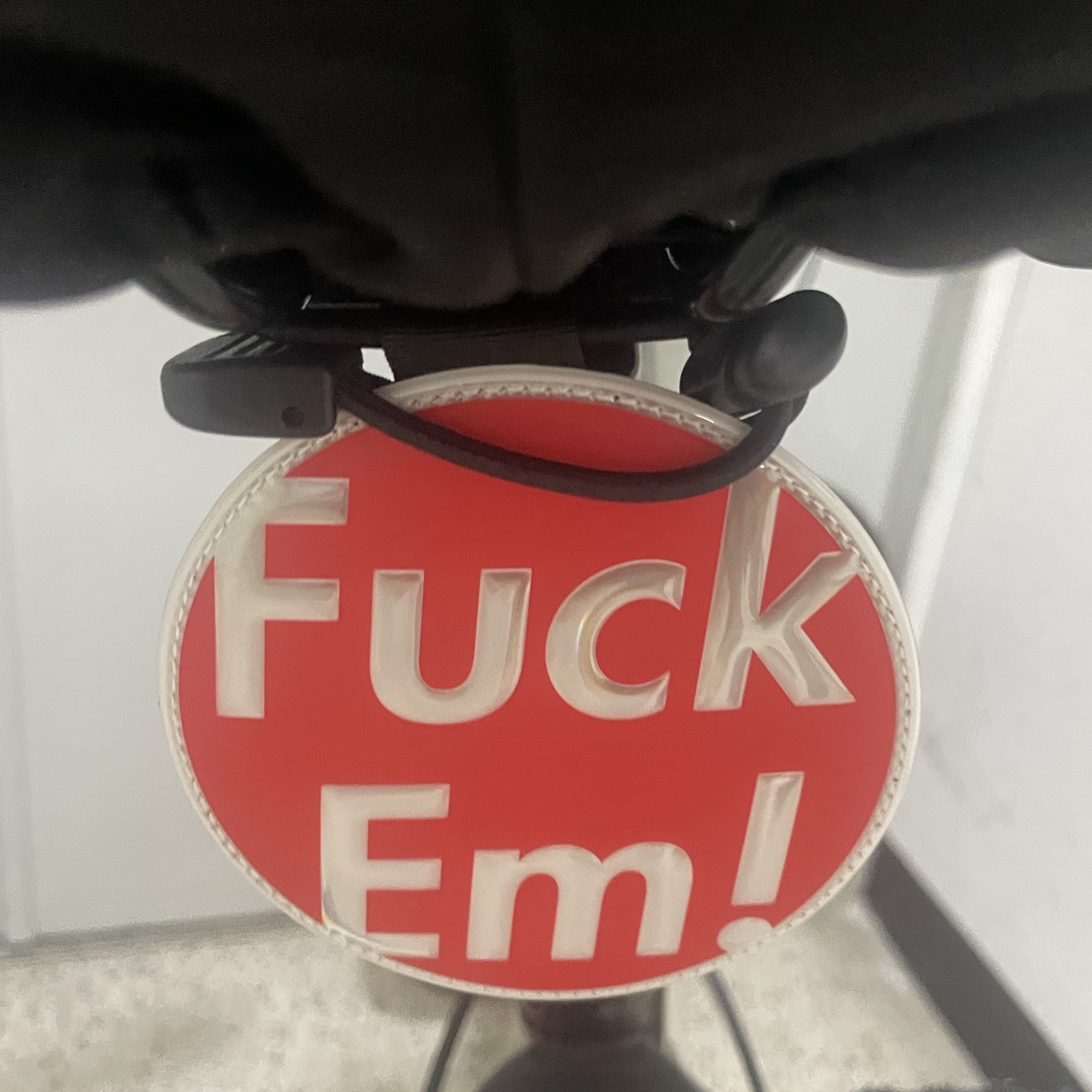 Supreme x Blue Lug Reflector Red - 25SS 착용 스타일