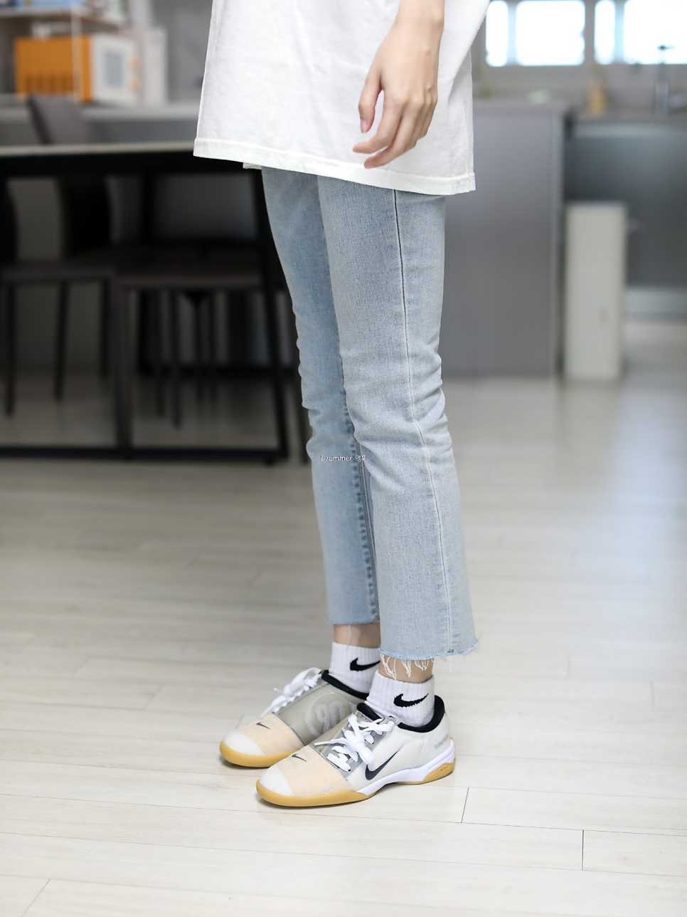 Nike Total 90 III SP White and Black 착용 스타일 - 2