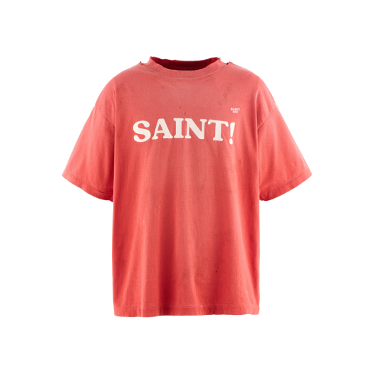 Saint Mxxxxxx Saint S/S T-Shirt Red - 25SS