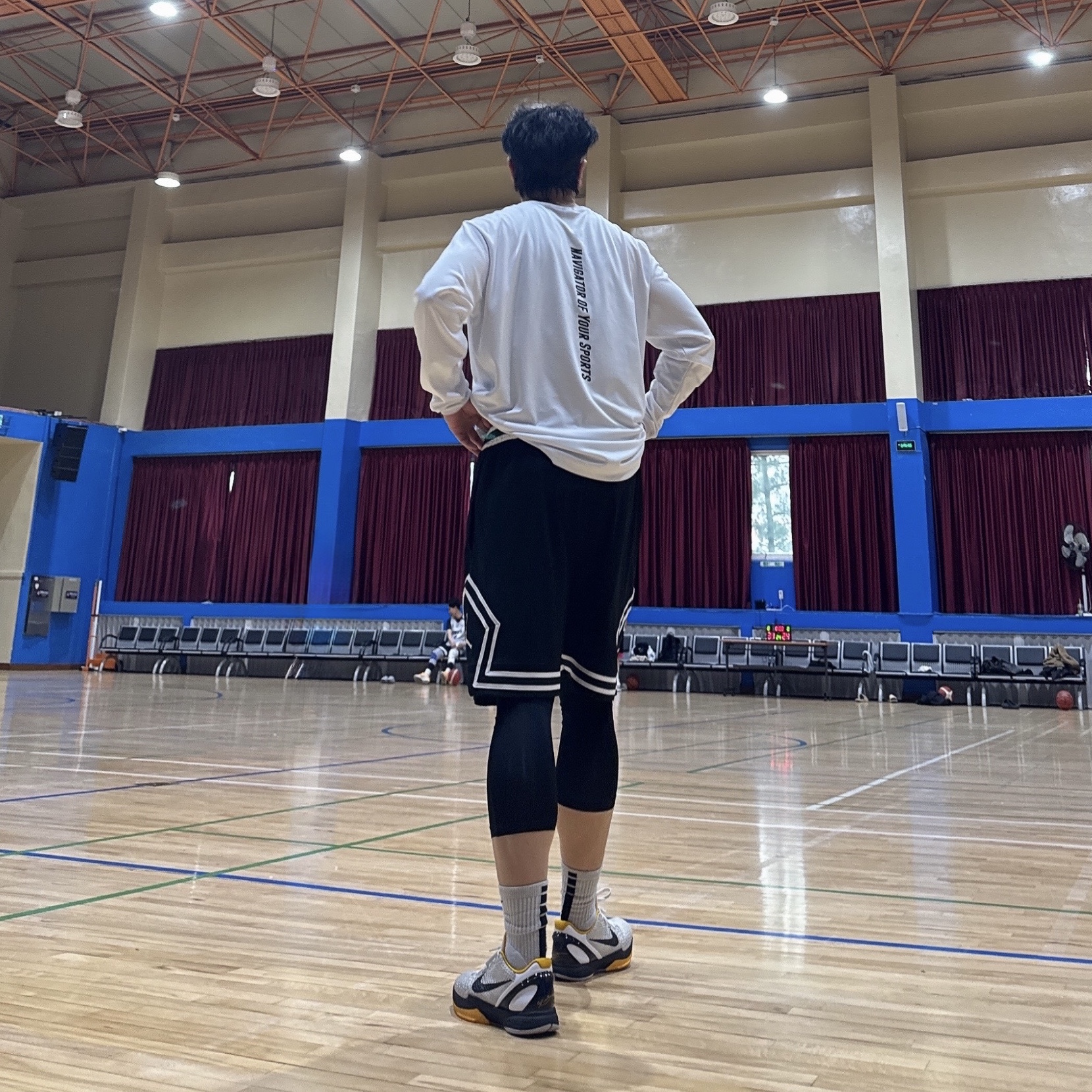 Nike Kobe 6 Protro Sail, Nike Kobe 6 Protro White Del Sol 착용 스타일 - 2