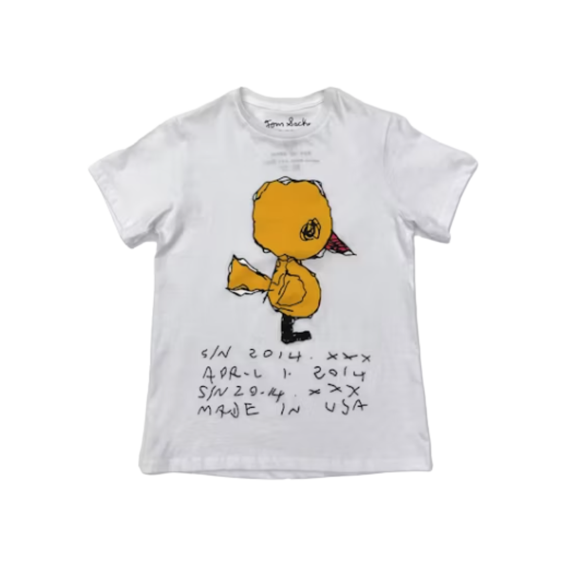톰 삭스 러브 버드 티셔츠 화이트(Tom Sachs Love Bird T-Shirt White)