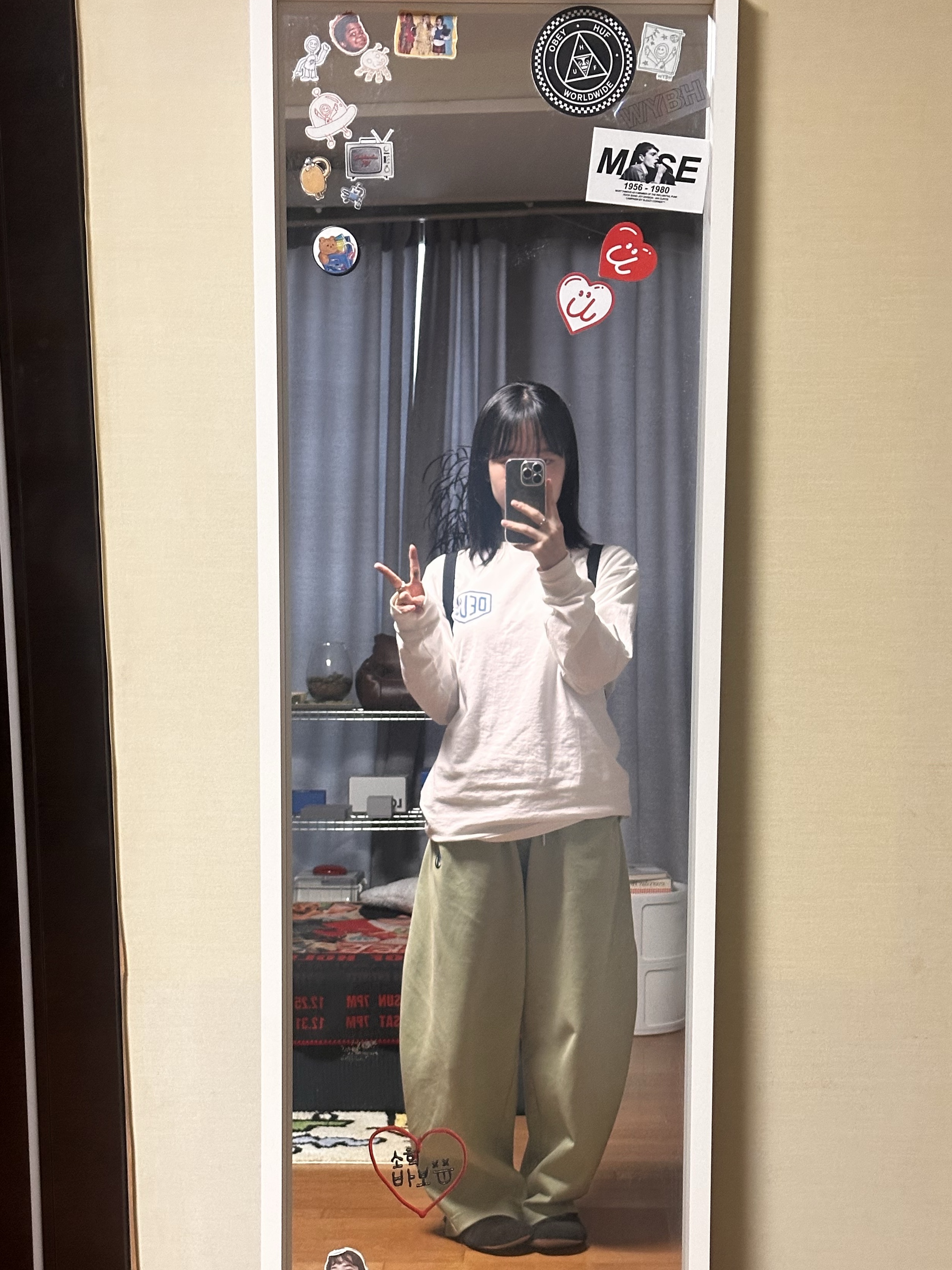 Zara x Ader Error Jogger Pants Light Green, Deus Ex Machina Seongsu Long Sleeve T-Shirt White Midnight Blue ์ฐฉ์ฉ ์คํ์ผ - 1