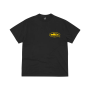 Corteiz OG Island T-Shirt Black Yellow