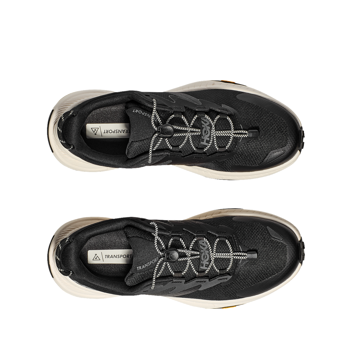 (W) 호카 트랜스포트 블랙 앨러배스터 - 와이드((W) Hoka Transport Black Alabaster - Wide) - 2