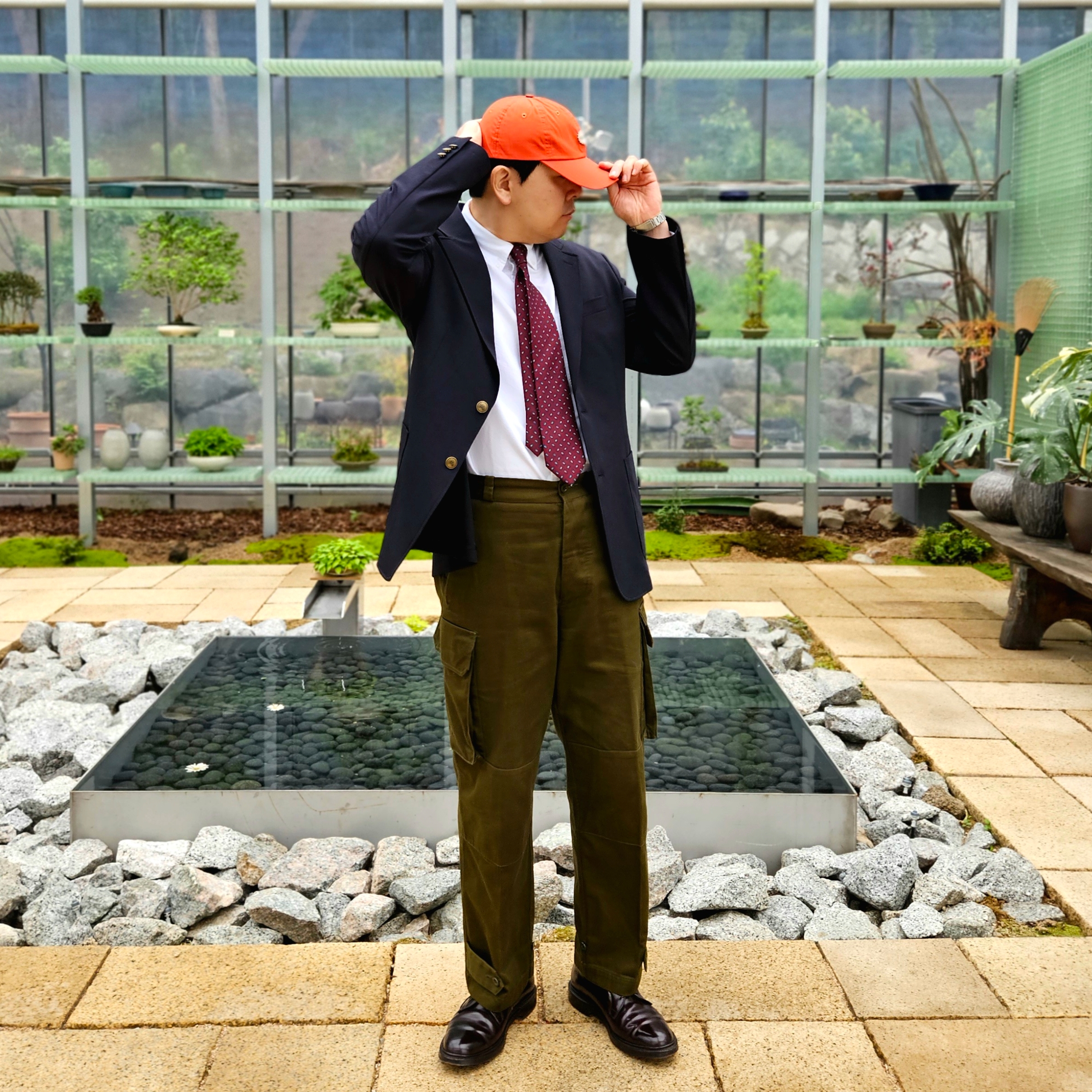 Alden 990 Cordovan Plain Toe Blucher Oxford Burgundy - D, Rolex Submariner 41mm 124060 Black Oyster 착용 스타일 - 2