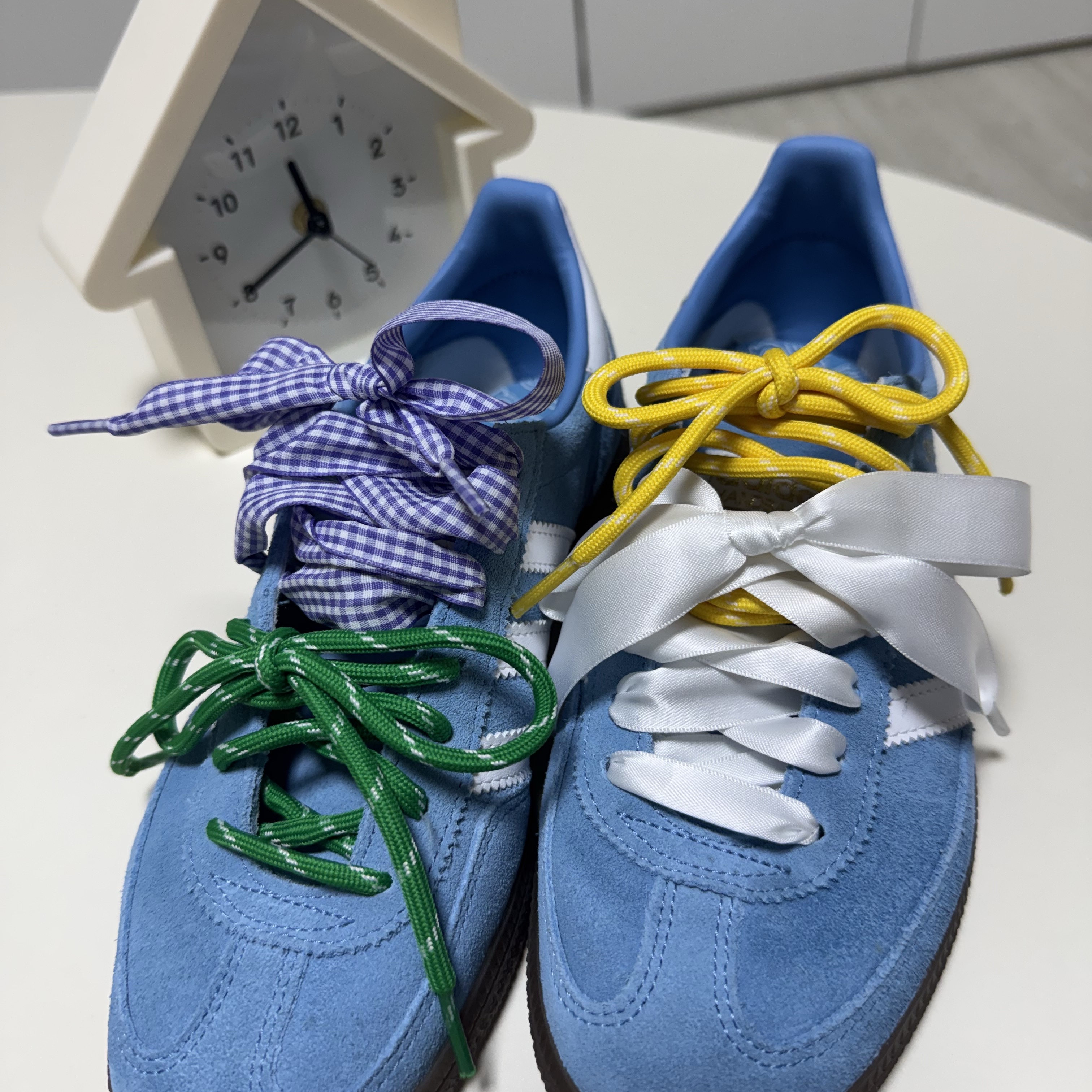 Adidas Spezial Handball Light Blue 착용 스타일 - 2