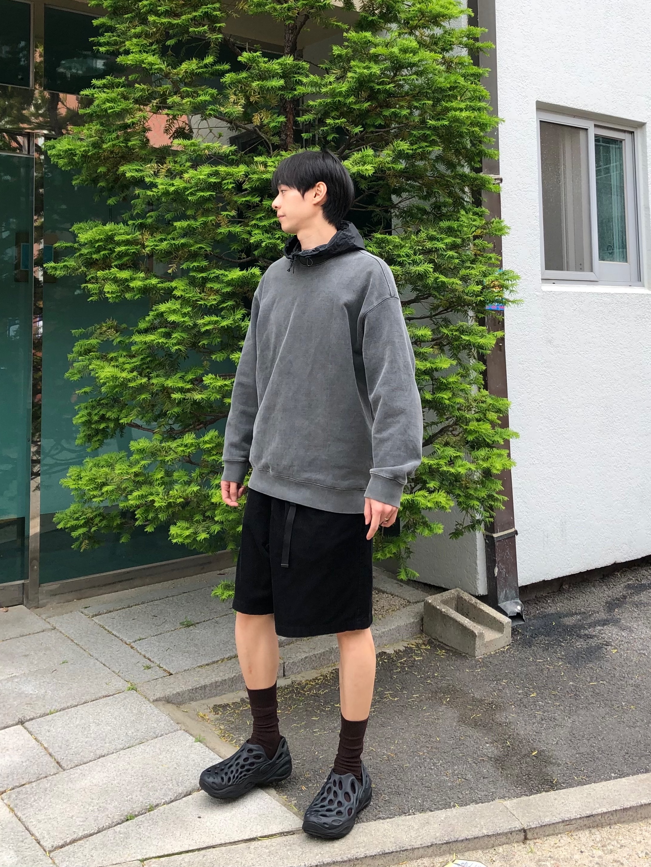 [1TRL] Merrell Hydro Next Gen Moc SE Triple Black - 25SS 착용 스타일 - 1