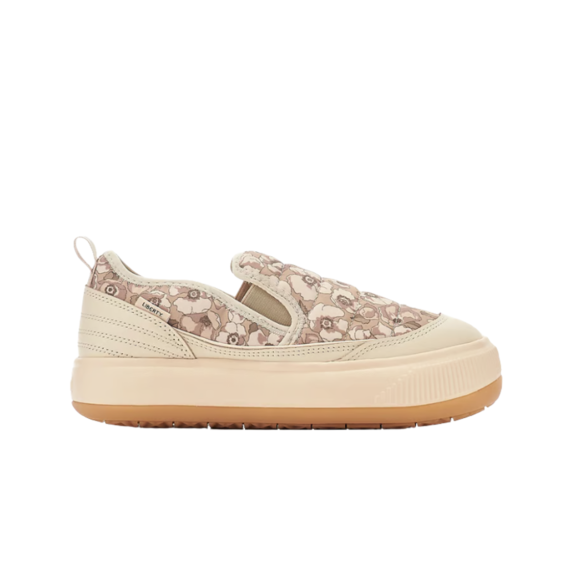384130-01 (W) Puma x Liberty Suede Mayu Slip-On Sun Kiss